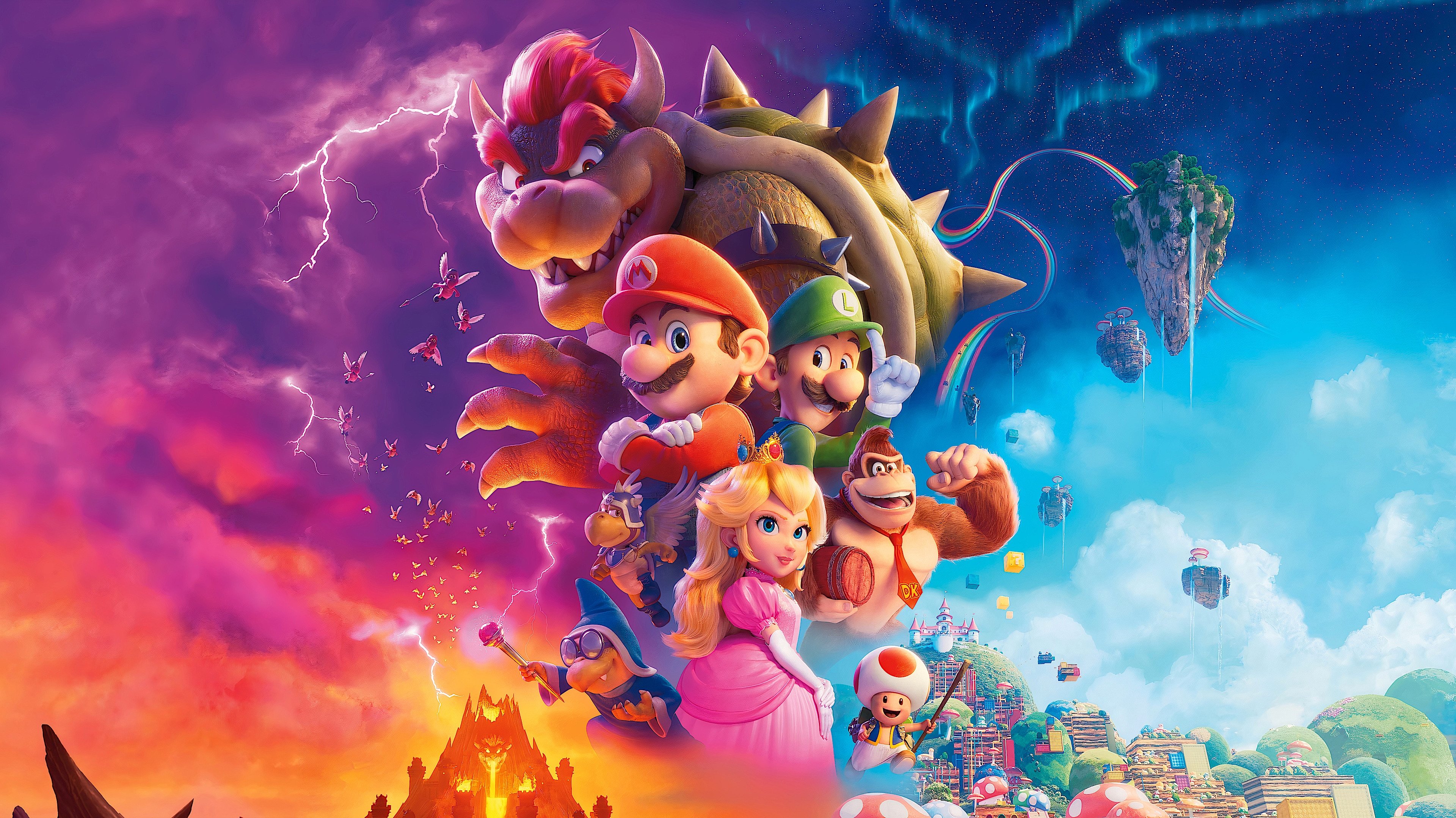 The Super Mario Bros. Movie Background