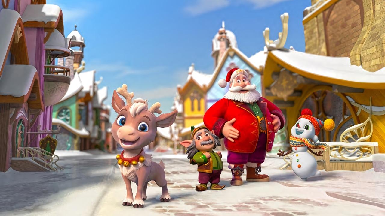 Reindeer in Here Background