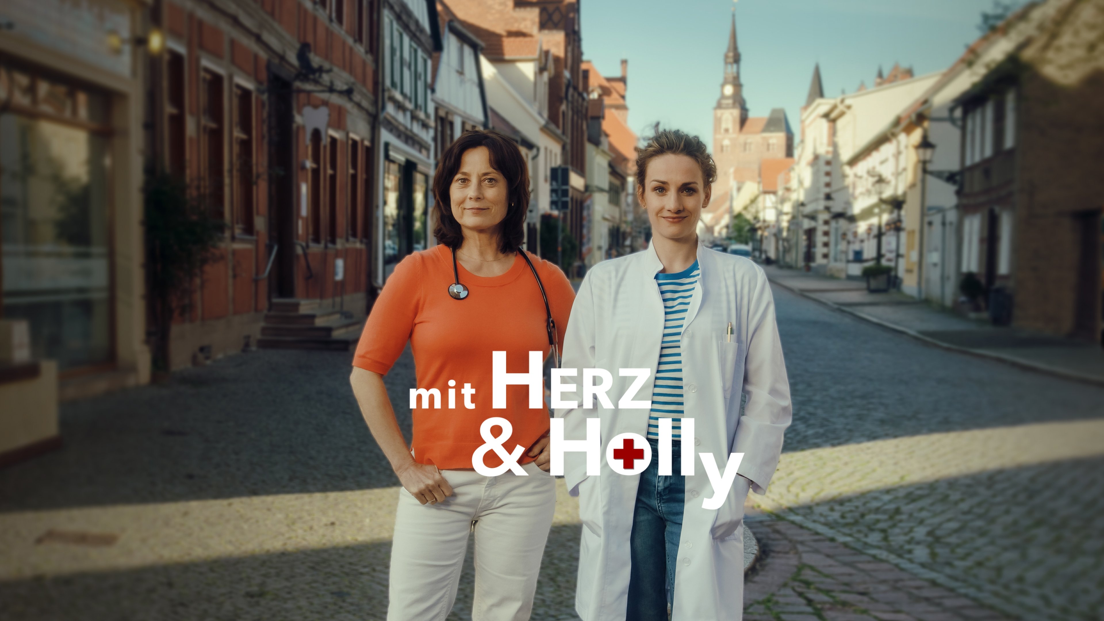 Mit Herz und Holly Background