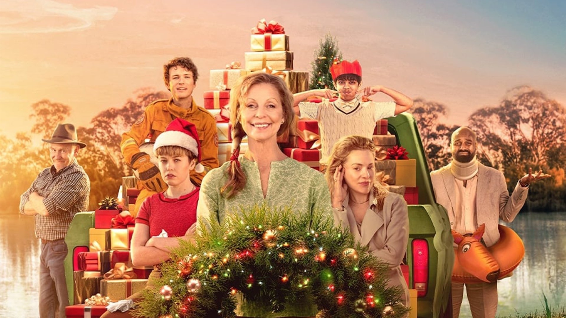 Jones Family Christmas Background