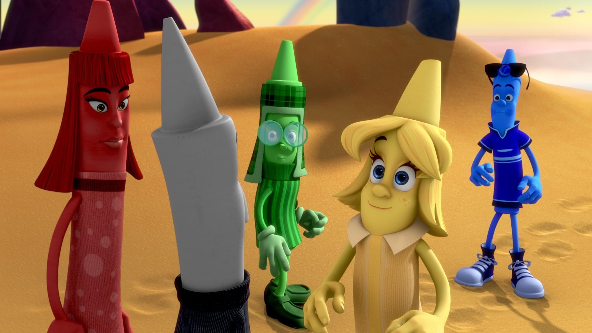 The Hero of Color City Background