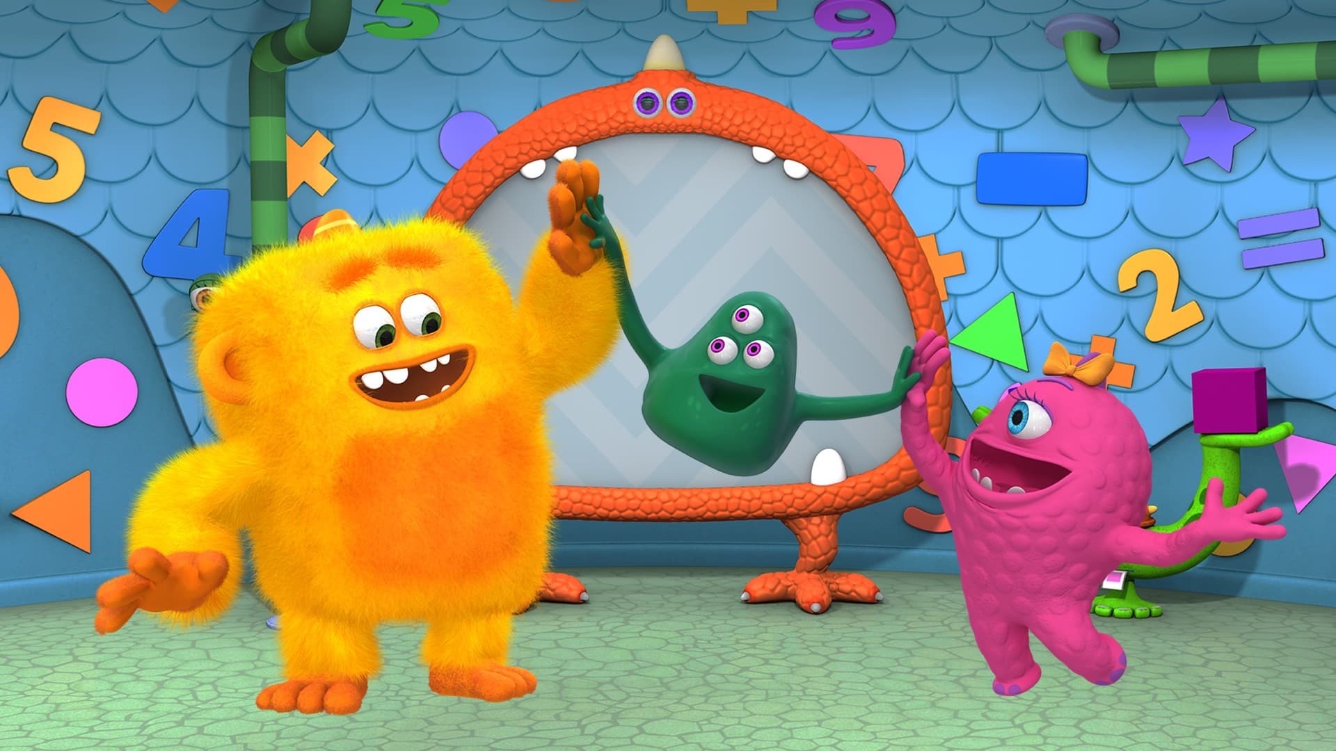 Monster Math Squad Background