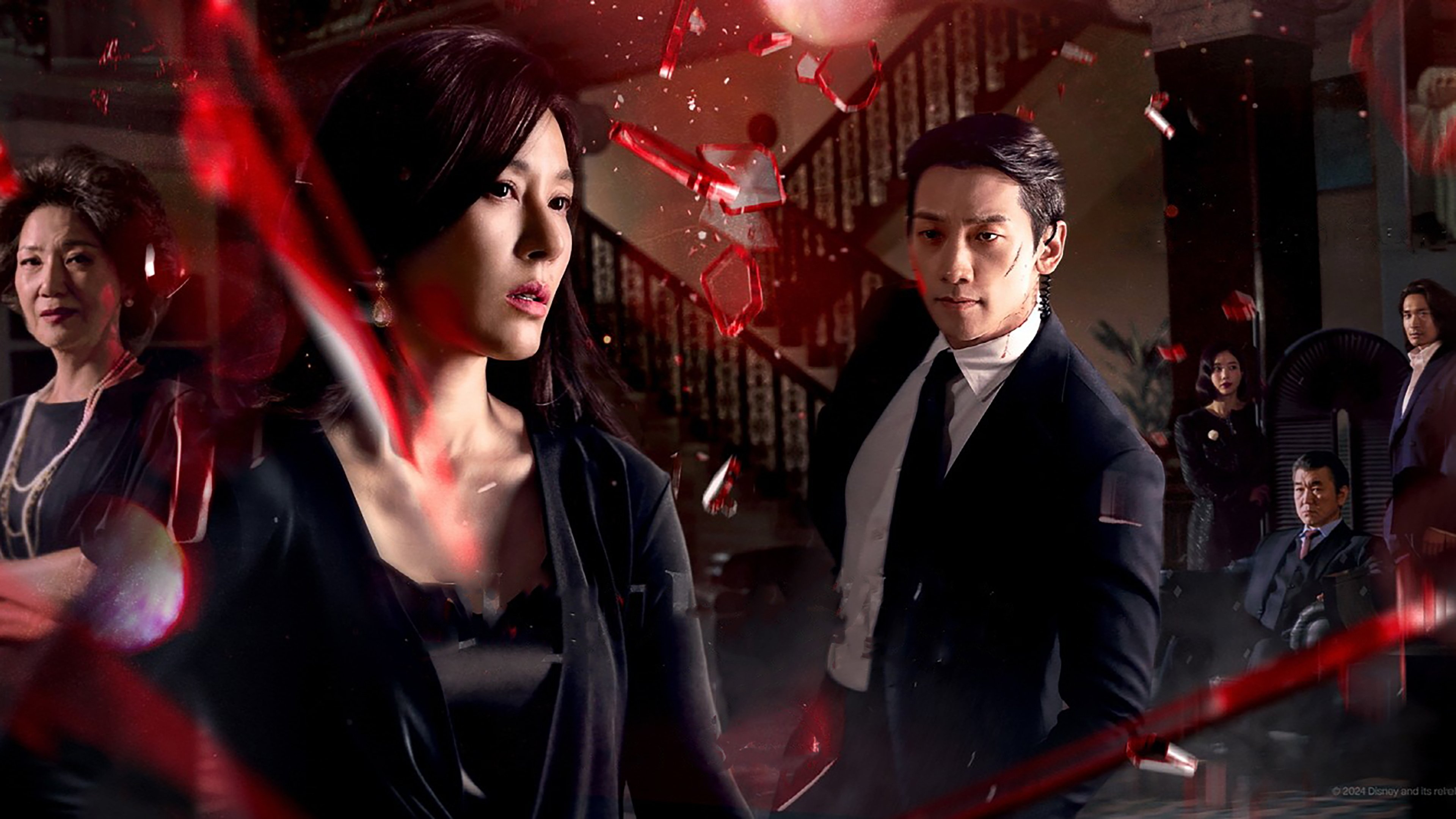 Red Swan Background