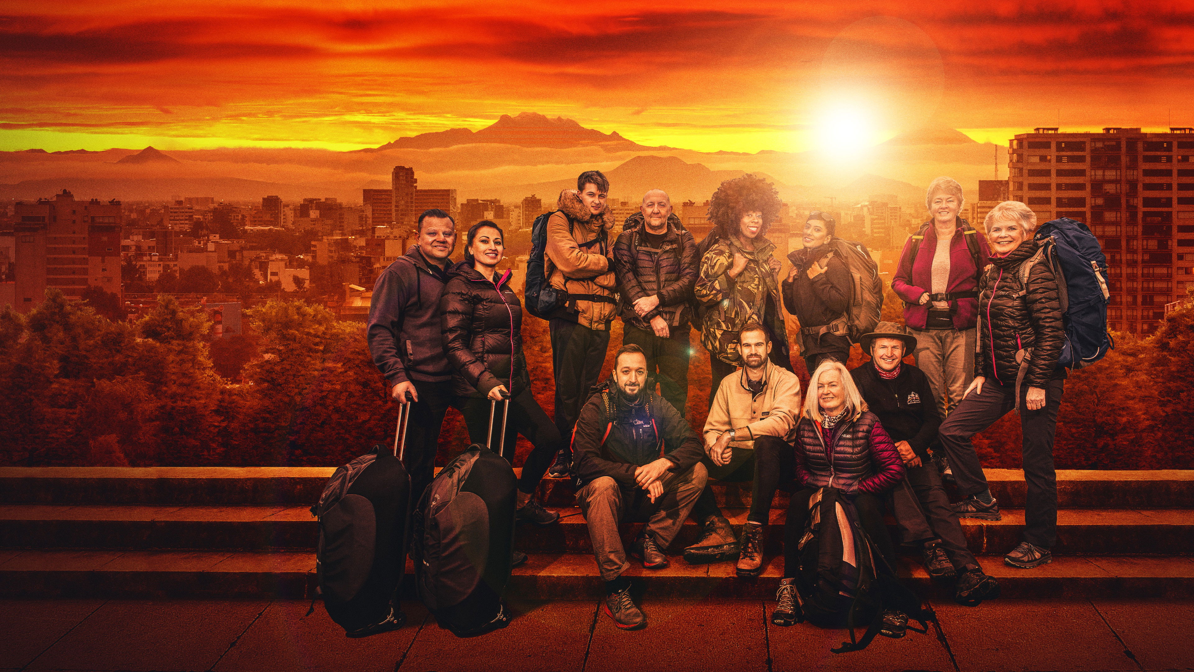 Race Across the World Background