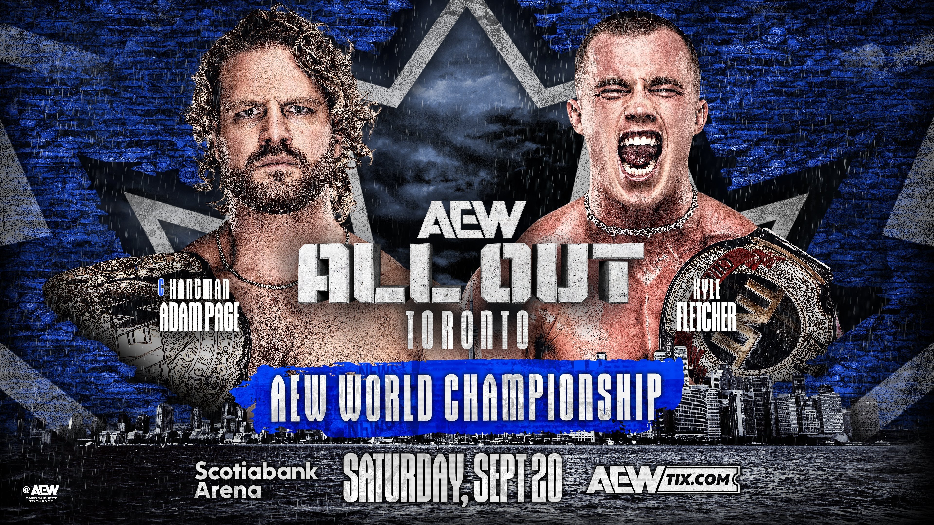 AEW All Out Background