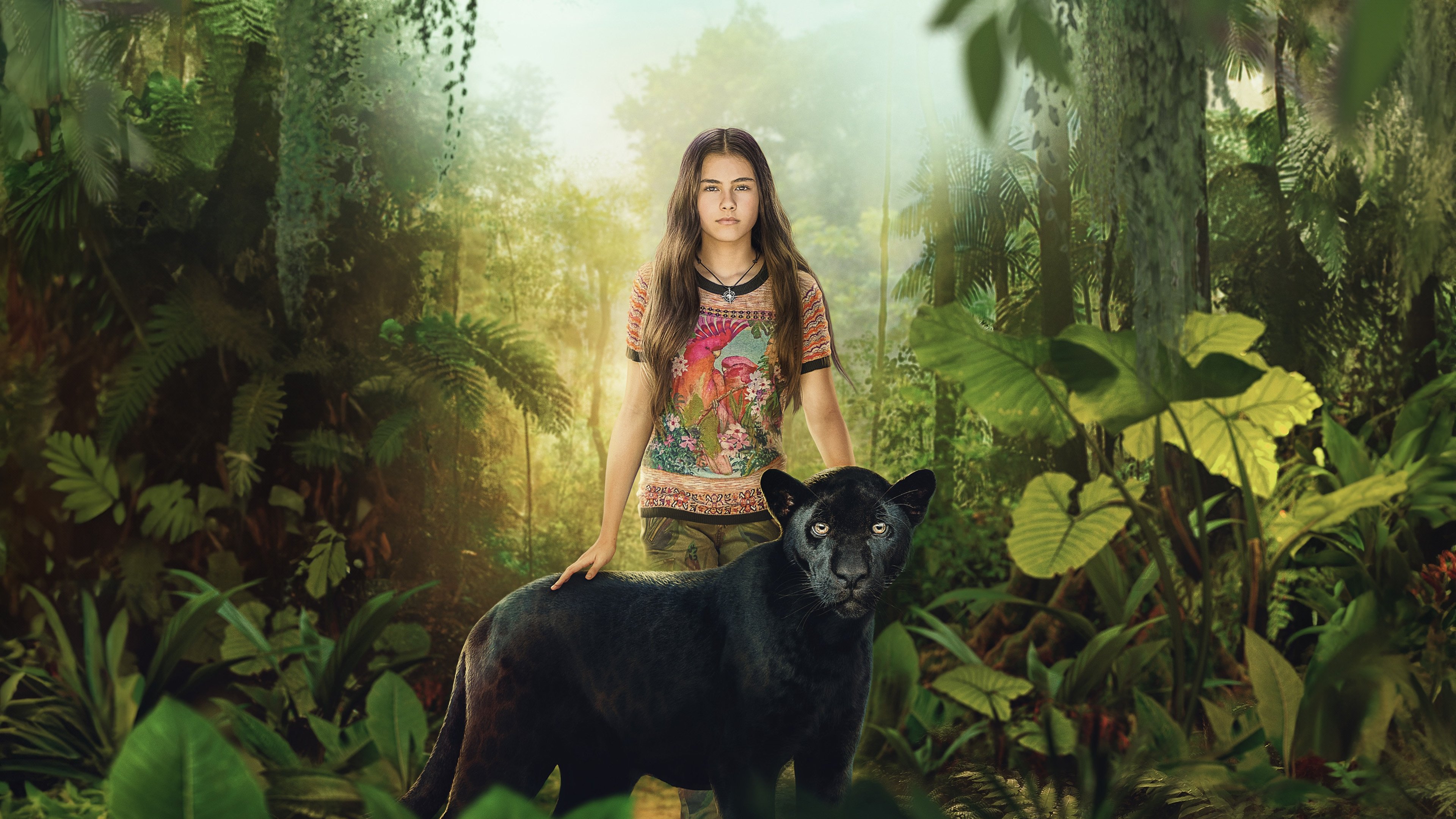 Autumn and the Black Jaguar Background