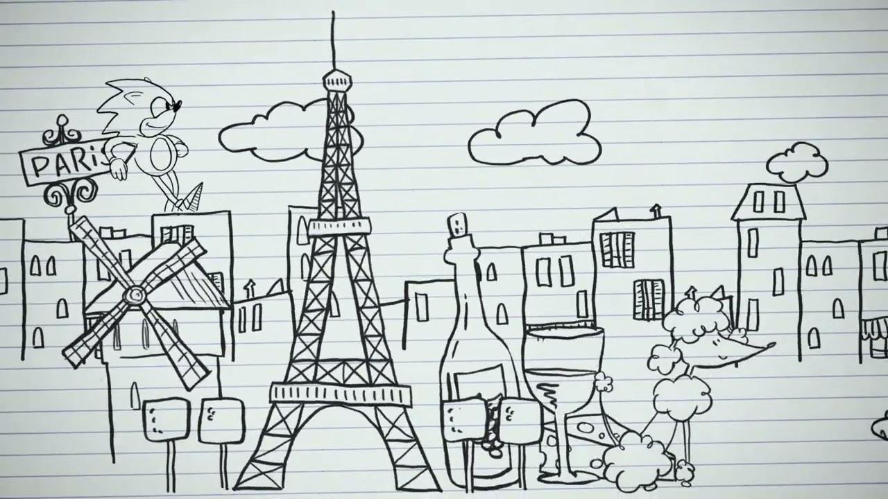 Sonic the Hedgehog - Around the World in 80 Seconds Background