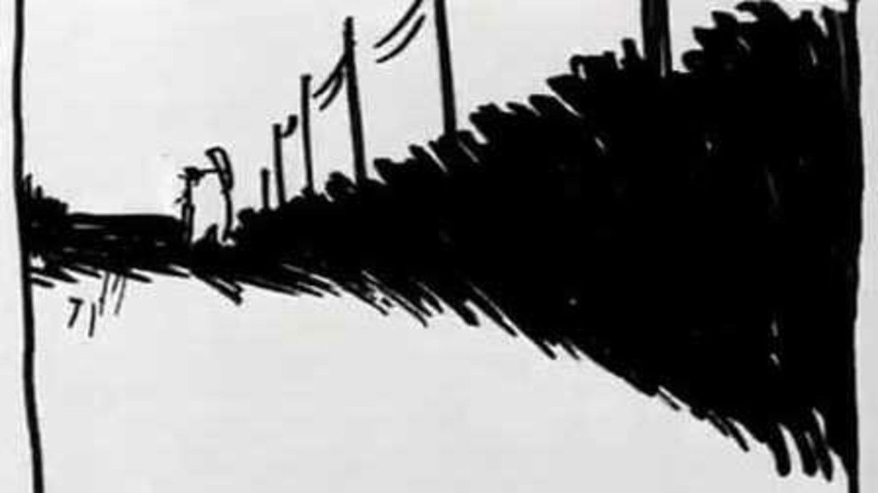 Le lapin sidéré Background