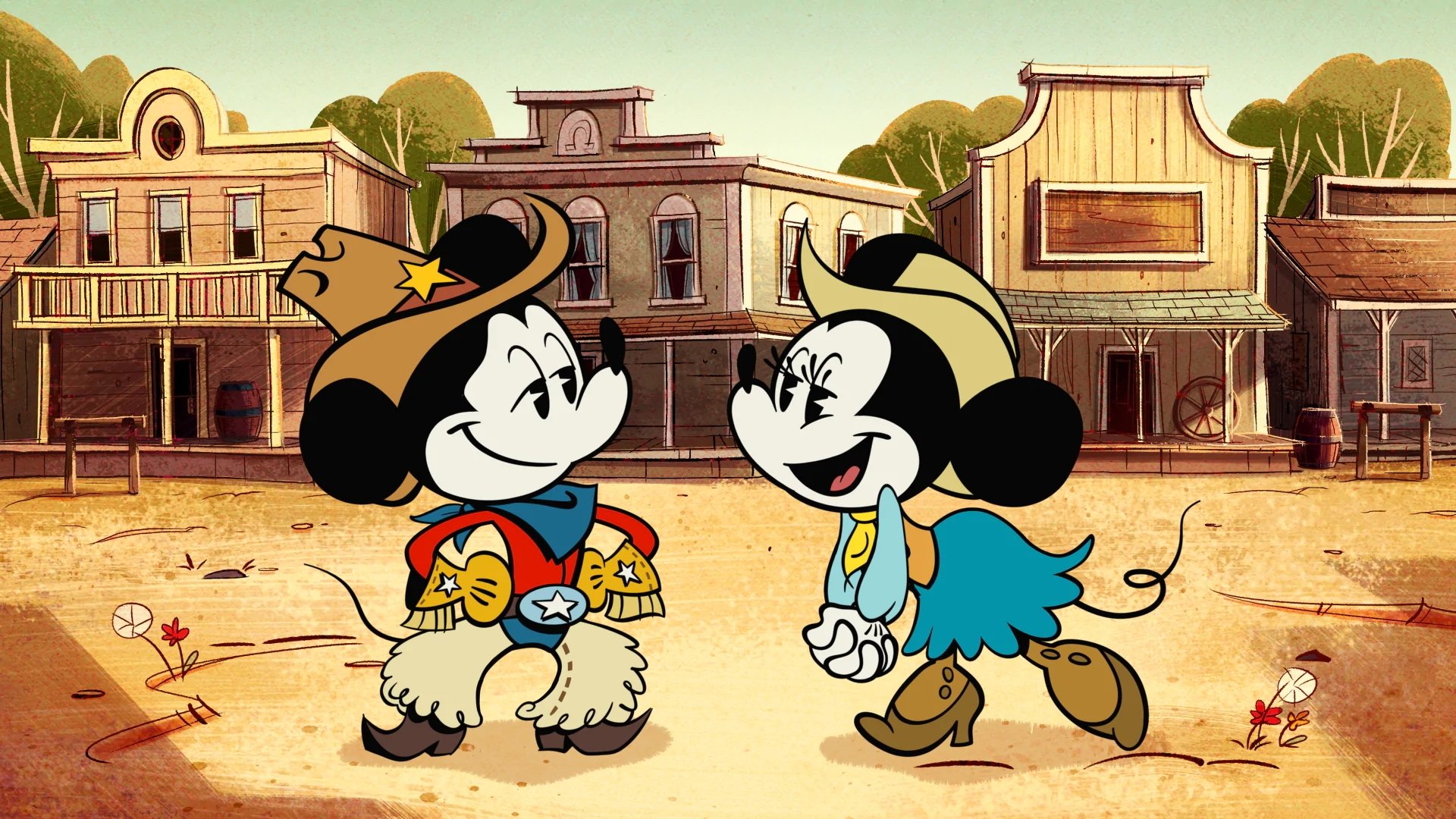 The Wonderful World of Mickey Mouse Background