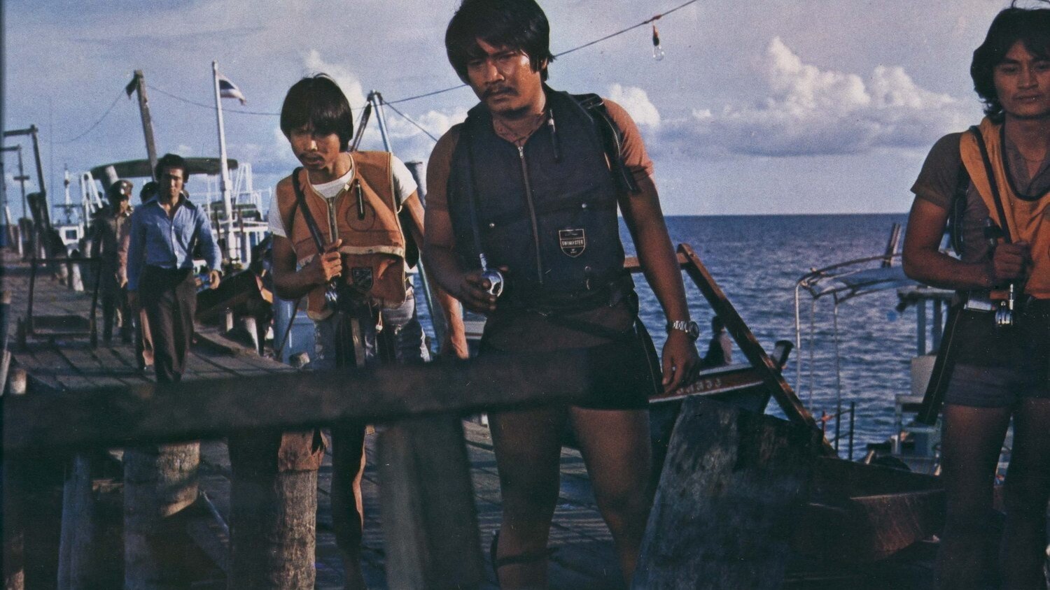 Crocodile Fangs Background