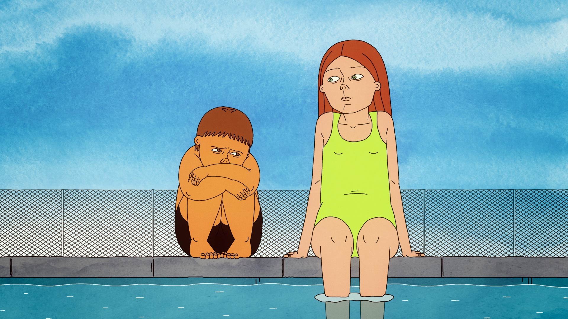 A Crab in the Pool Background