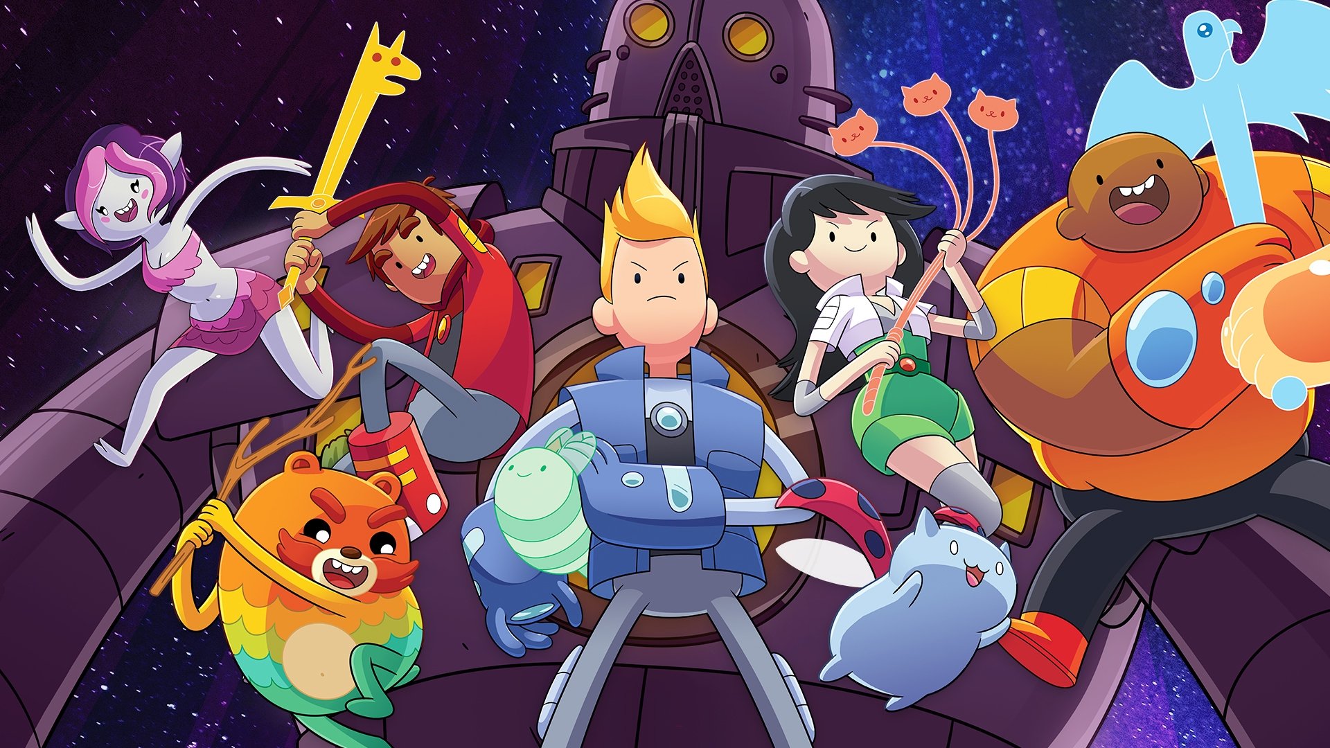Bravest Warriors Background
