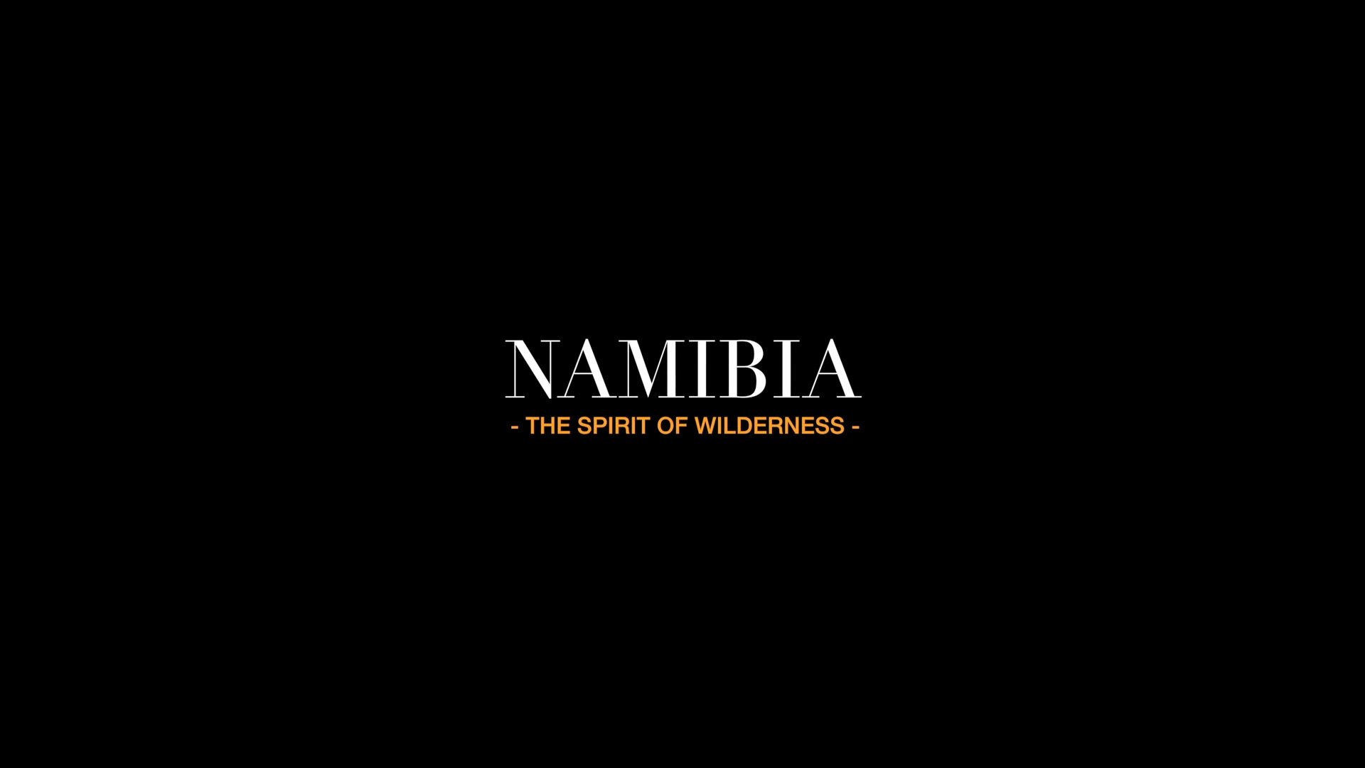 Namibia: The Spirit of Wilderness Background