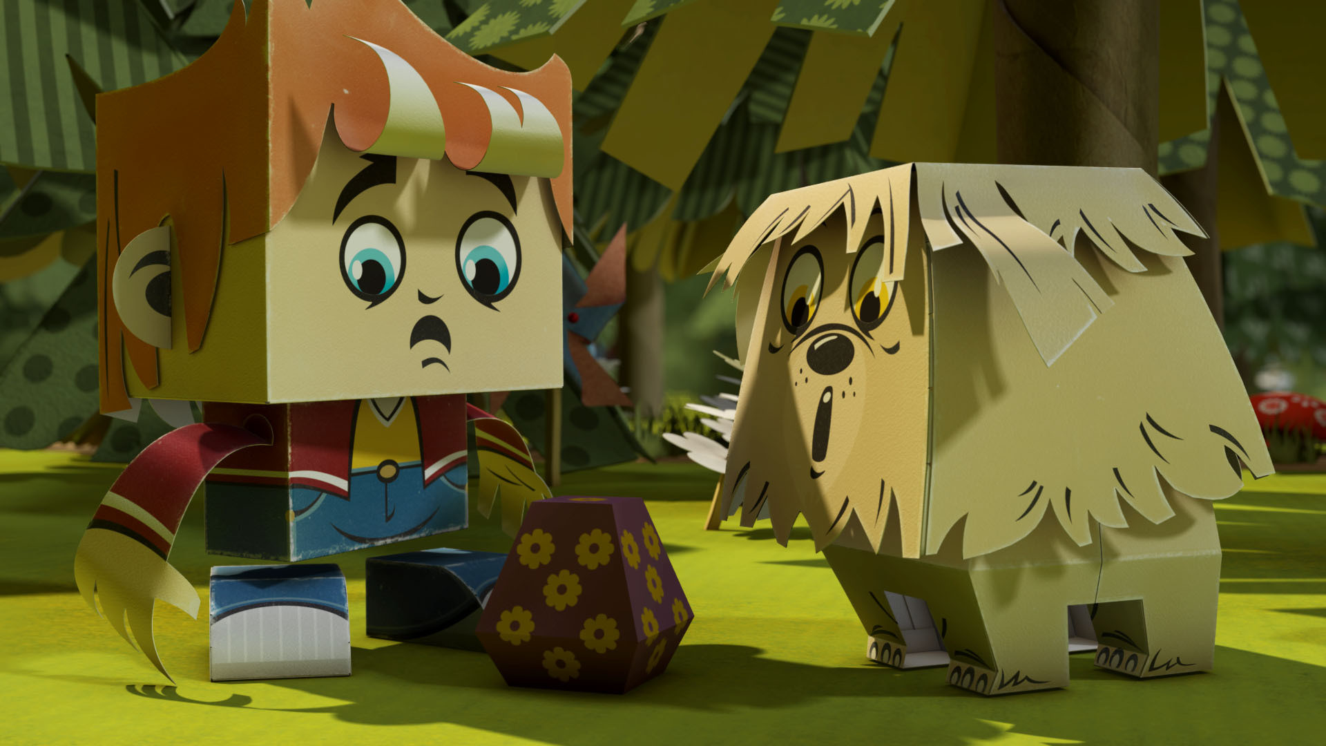 Boxi, a kincs nyomában Background