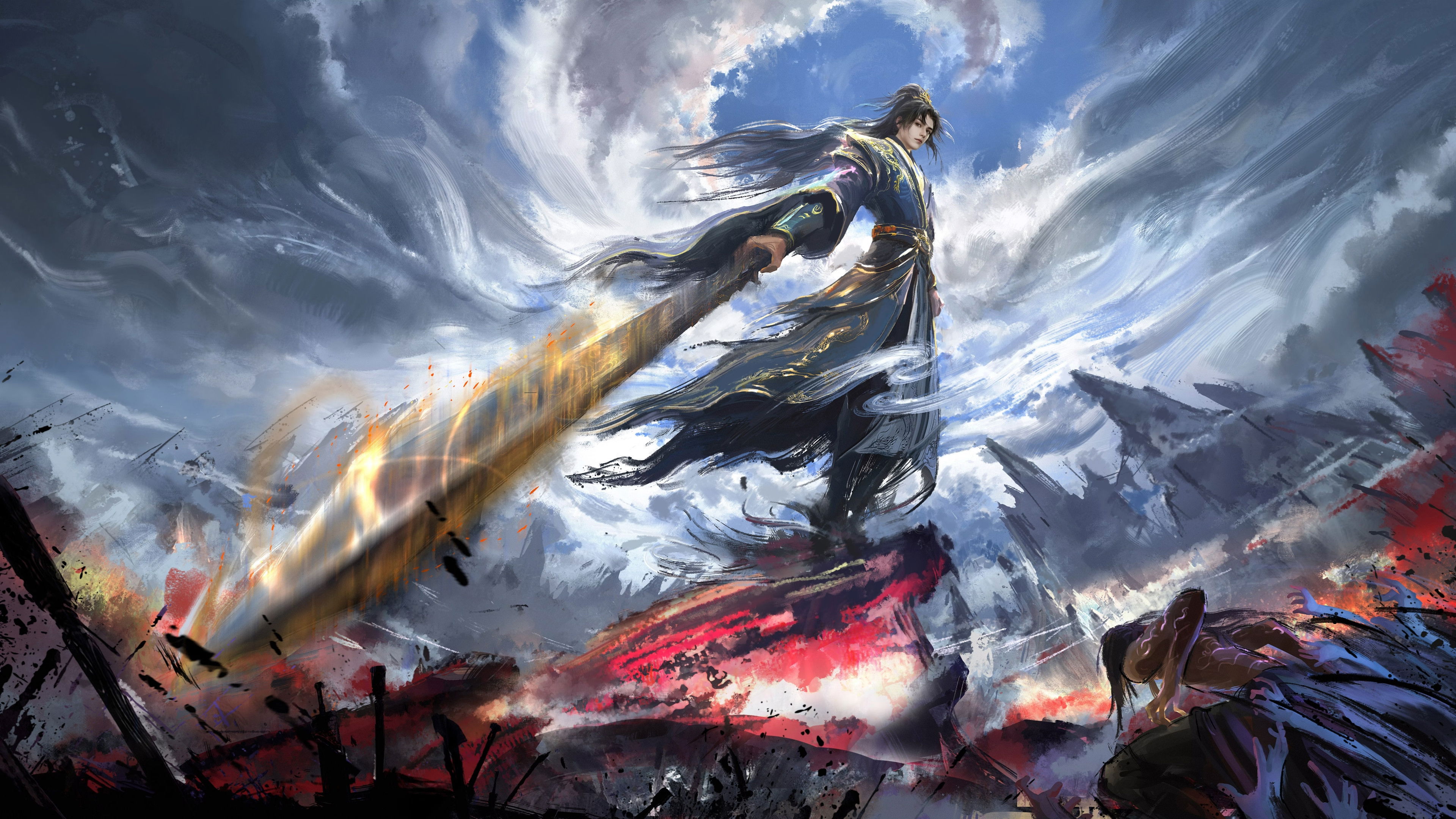 Shrouding the Heavens Background