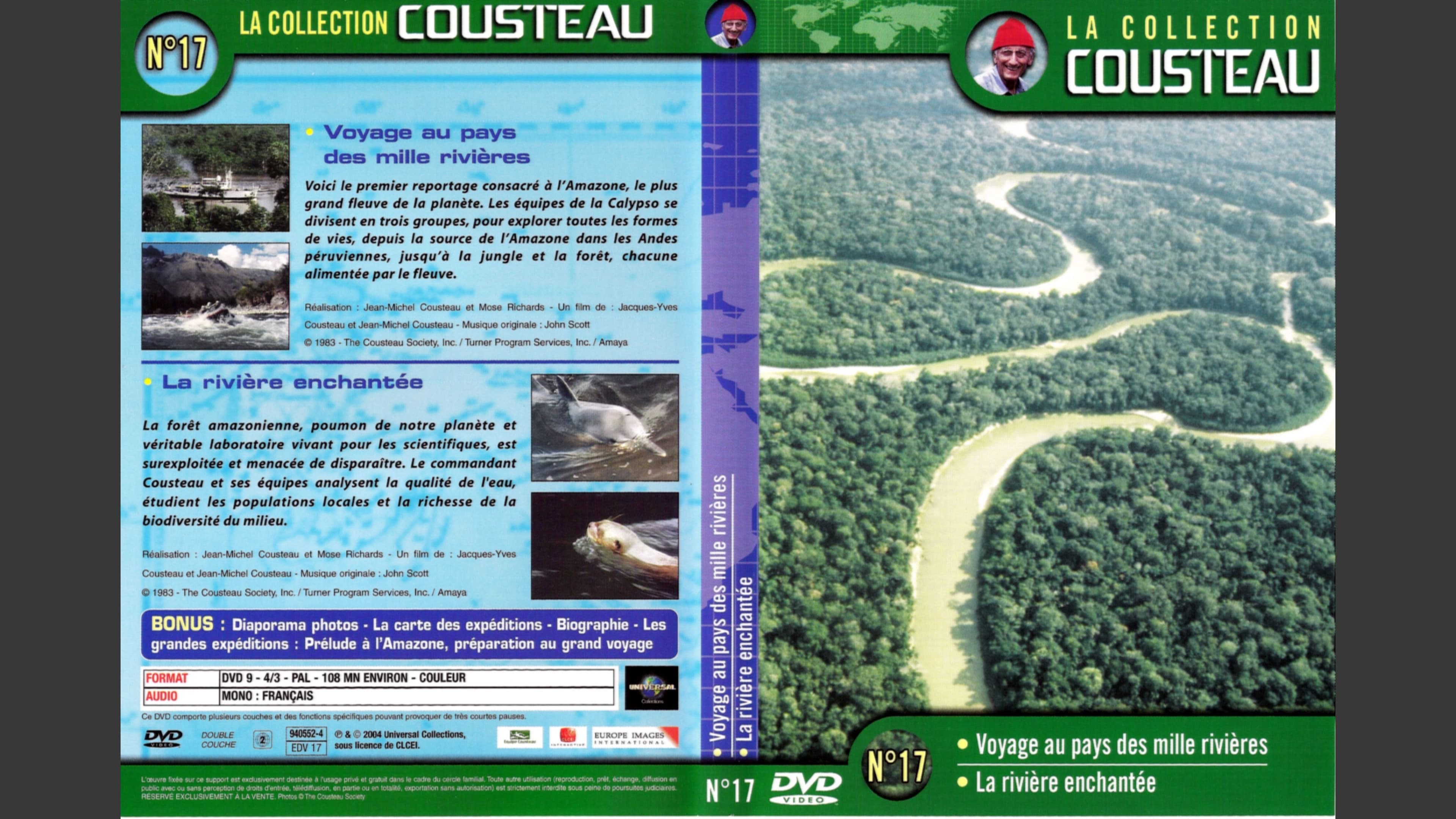 The Cousteau Collection N°17-1 | Amazon: In the Land of a Thousand Rivers Background