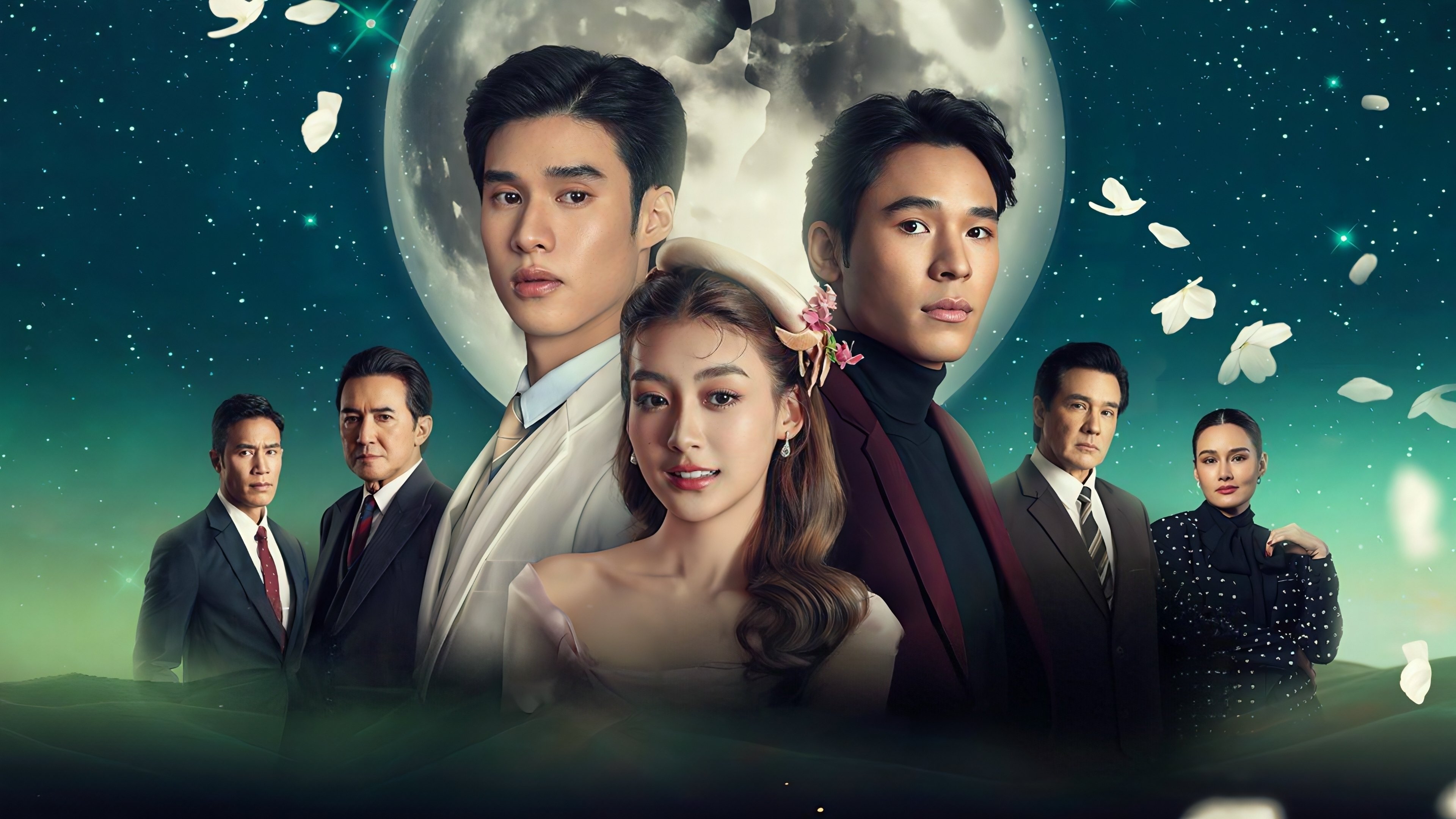 Love in the Moonlight Background