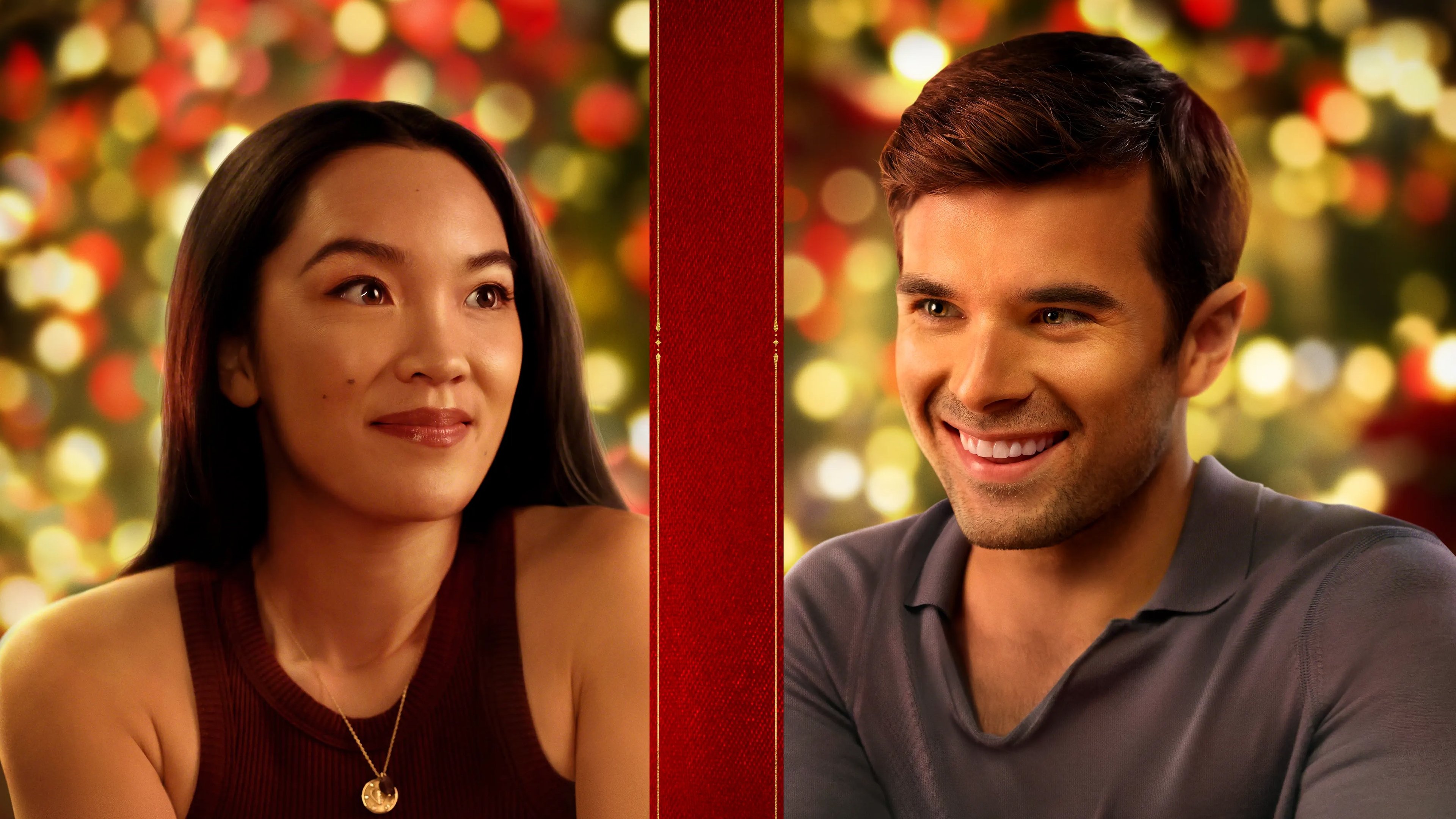 A Hollywood Christmas Background