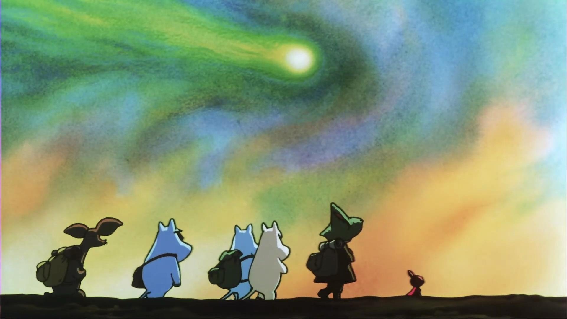 Comet in Moominland Background