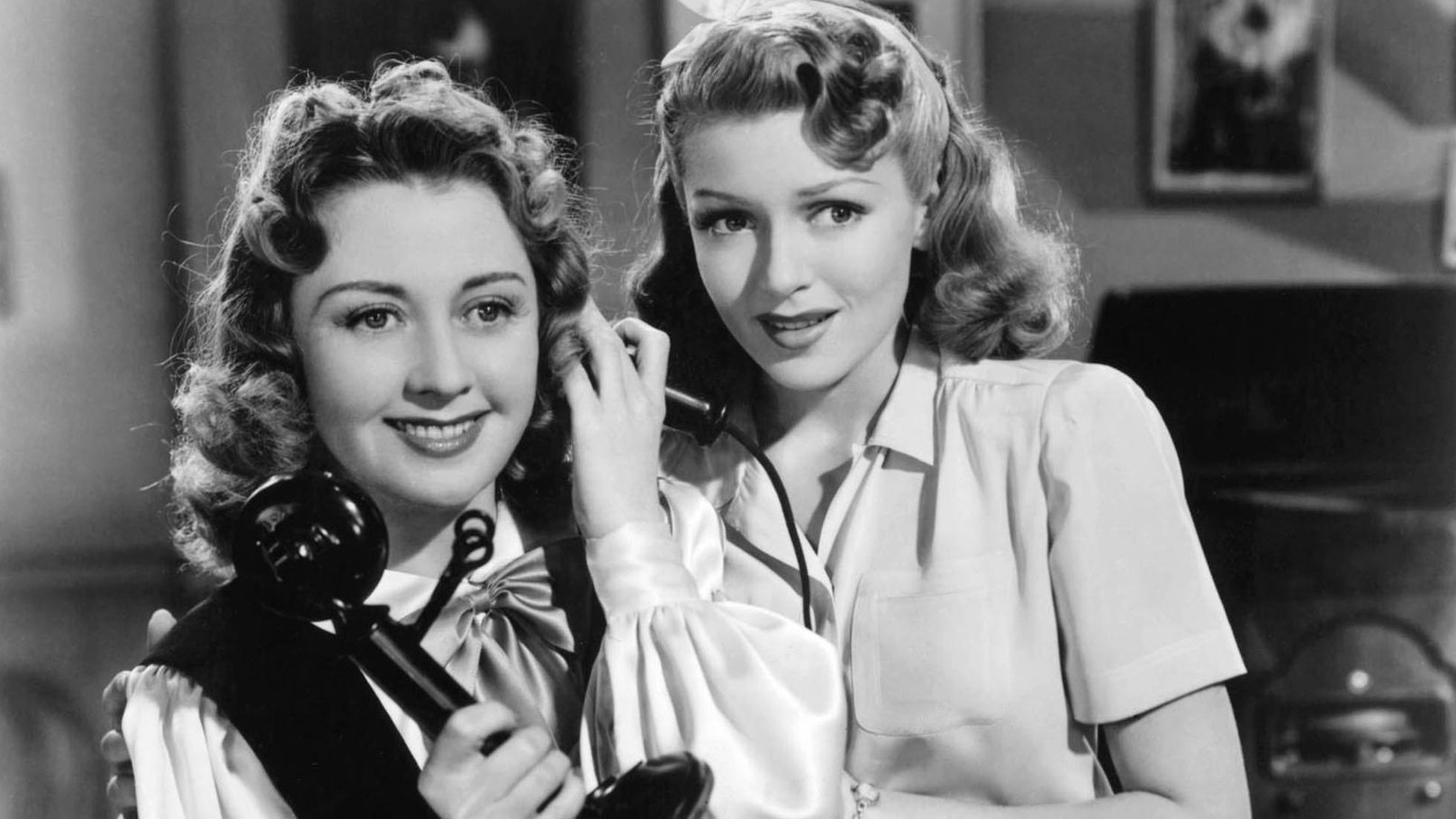 Two Girls on Broadway Background