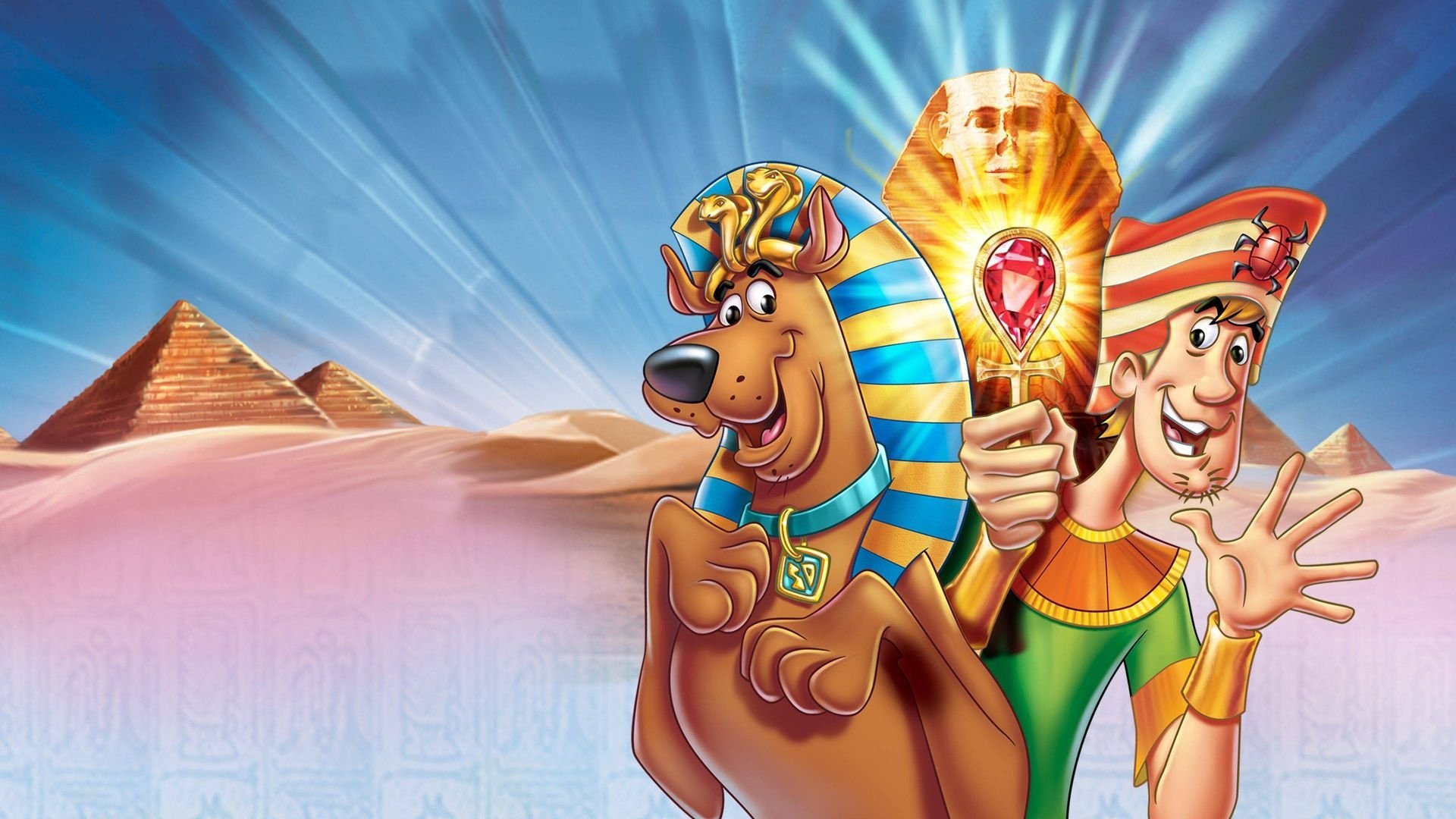 Scooby-Doo! in Where's My Mummy? Background
