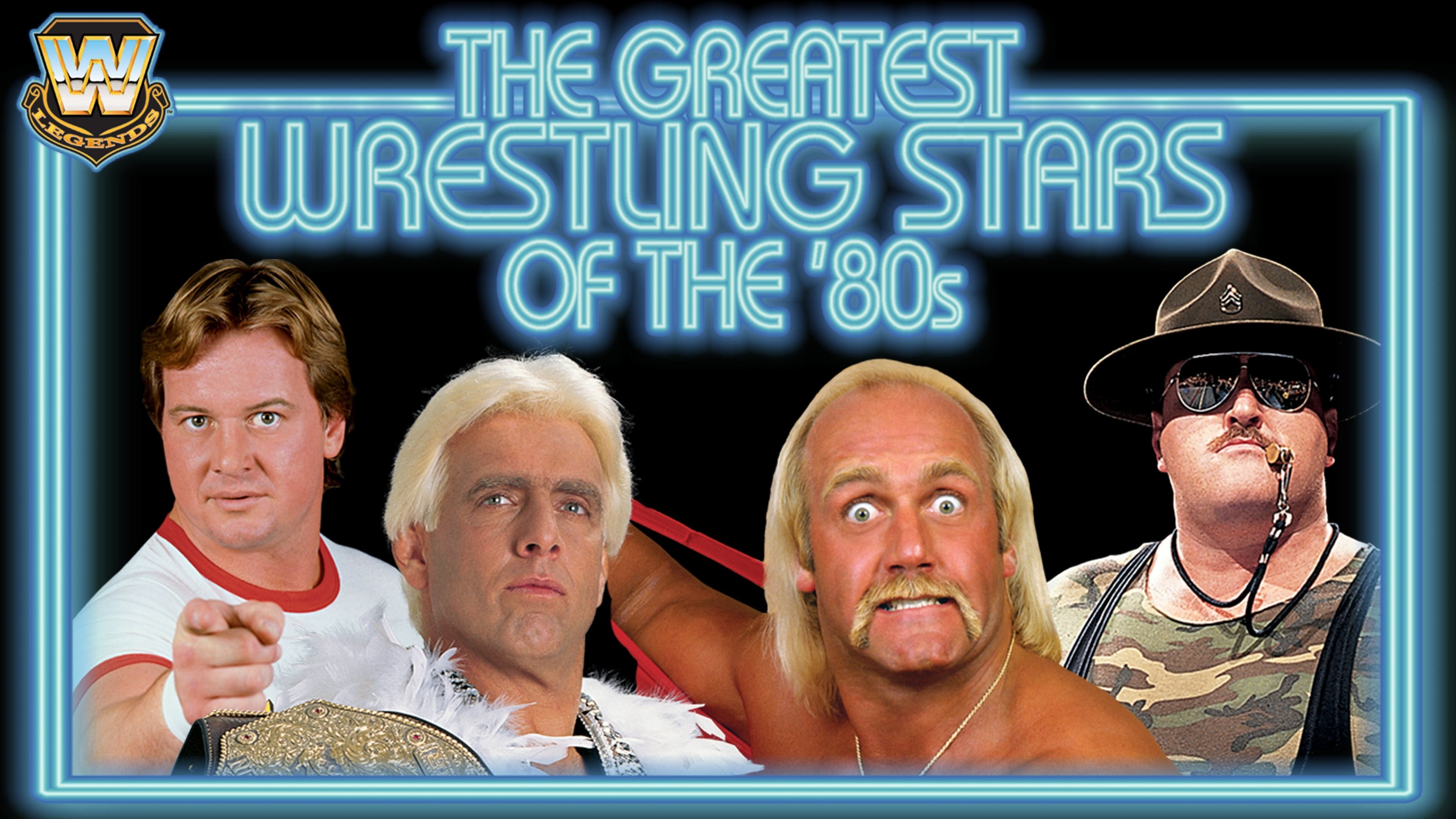 The Greatest Stars of the 80's Background