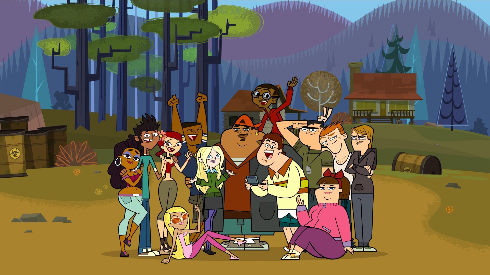 Total Drama: Revenge of the Island Background
