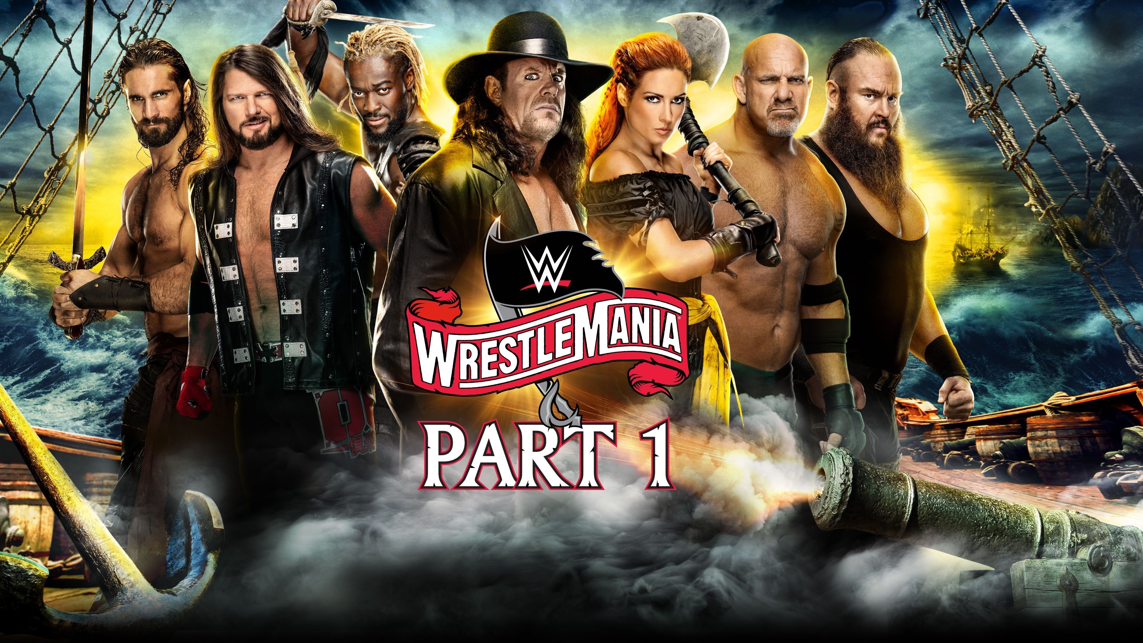 WWE WrestleMania 36: Part 1 Background