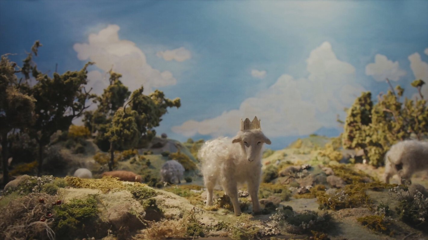 Louis I., King of the Sheep Background