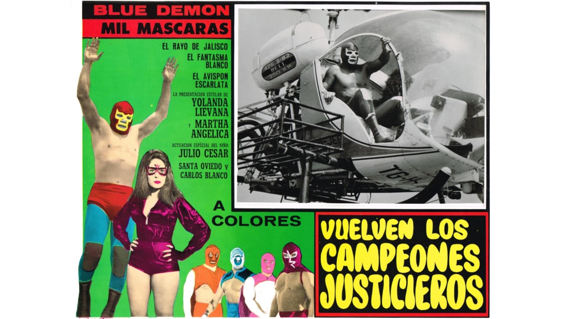 Vuelven los campeones justicieros Background