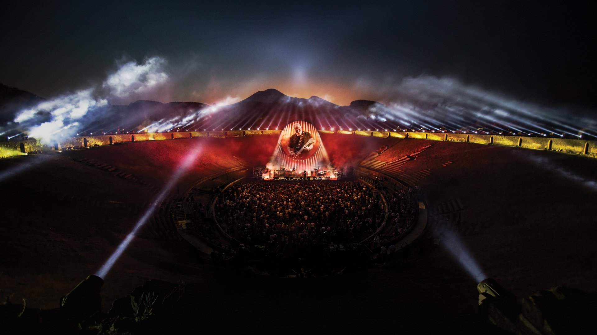 David Gilmour - Live at Pompeii Background