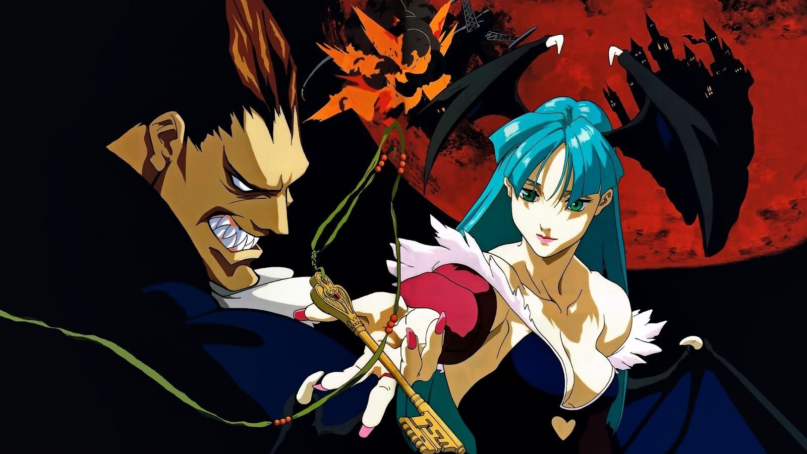 Night Warriors: Darkstalkers' Revenge Background