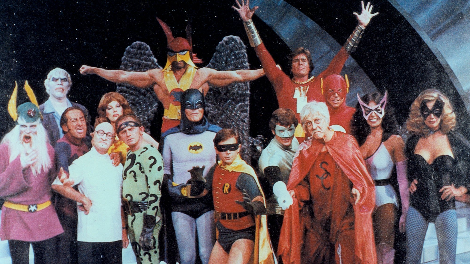 Legends of the Superheroes Background