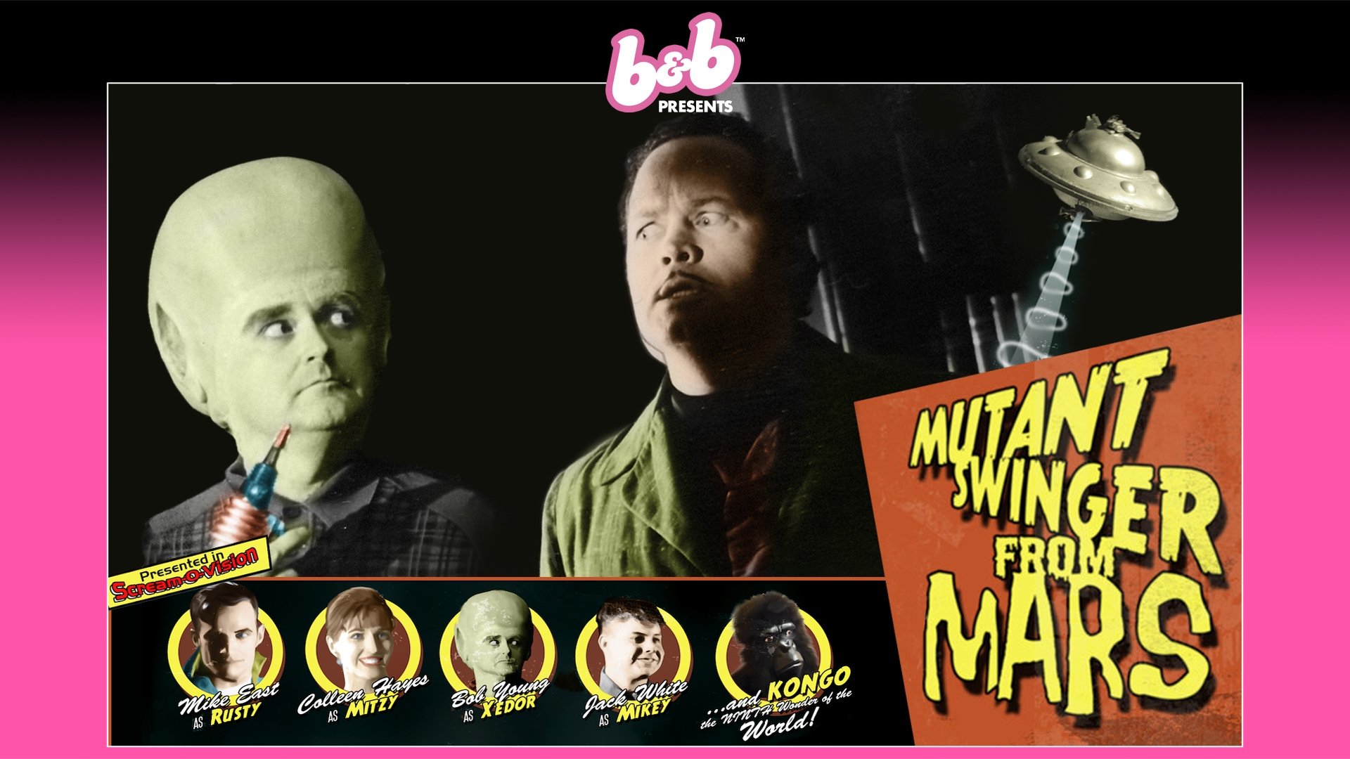 Mutant Swinger From Mars Background