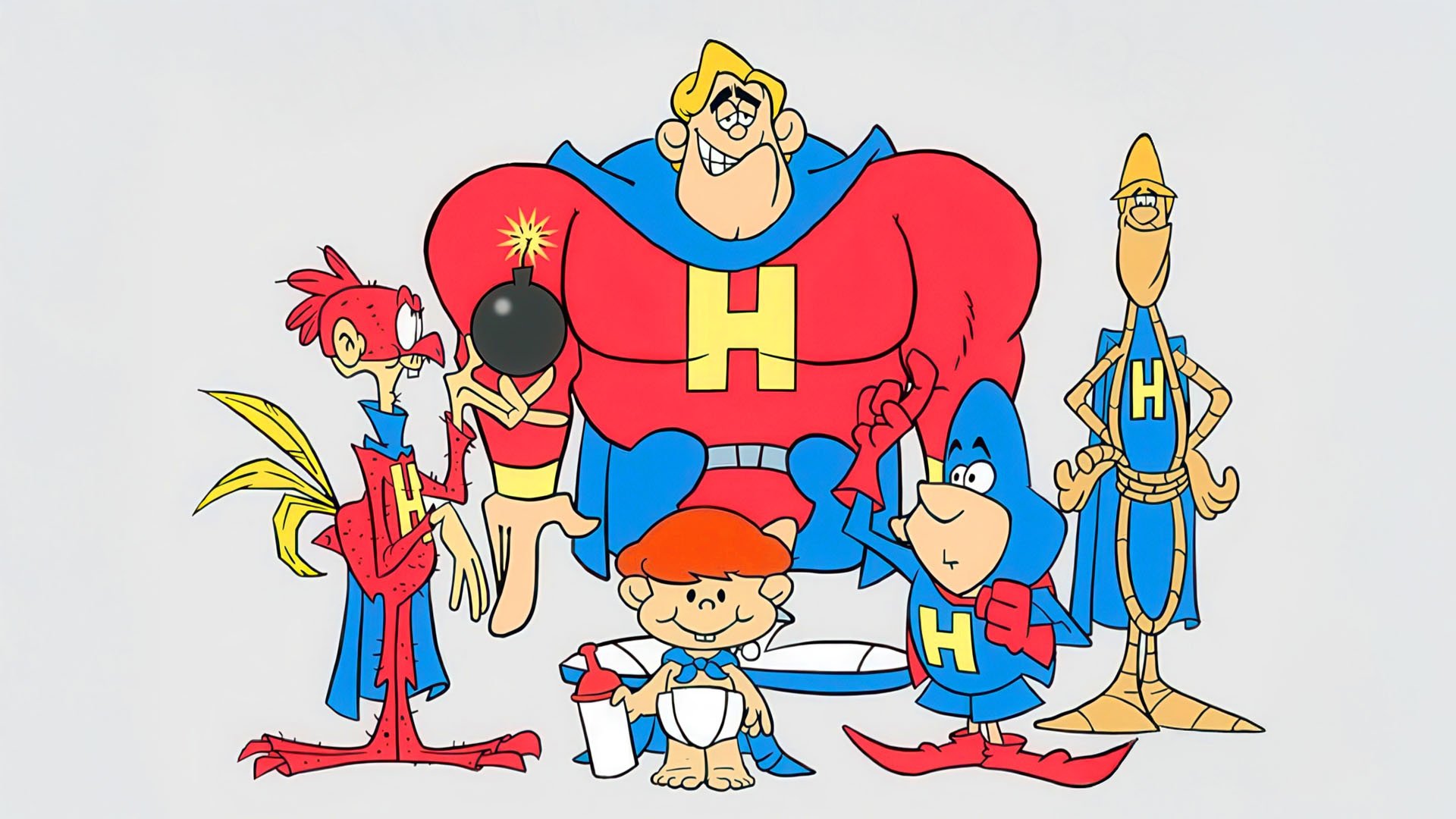 The Mighty Heroes Background