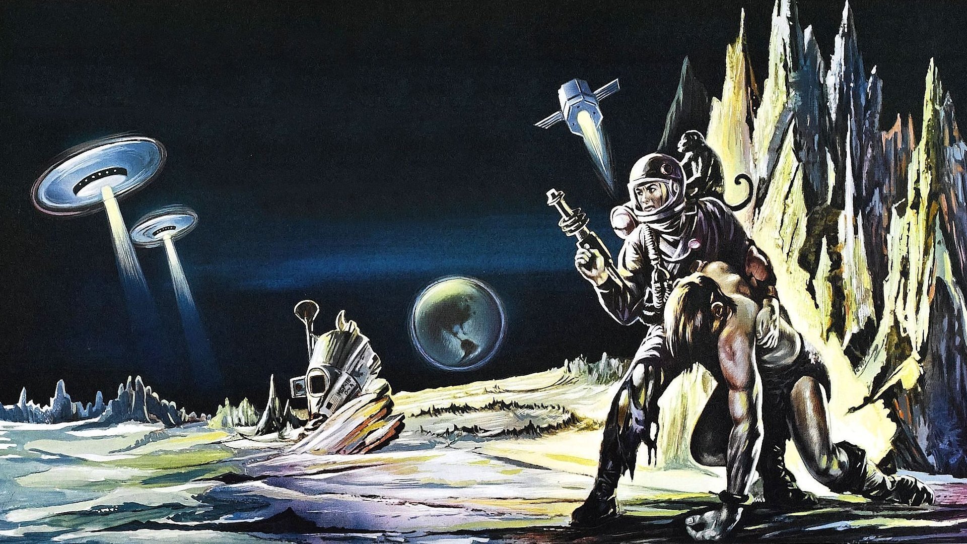 Robinson Crusoe on Mars Background