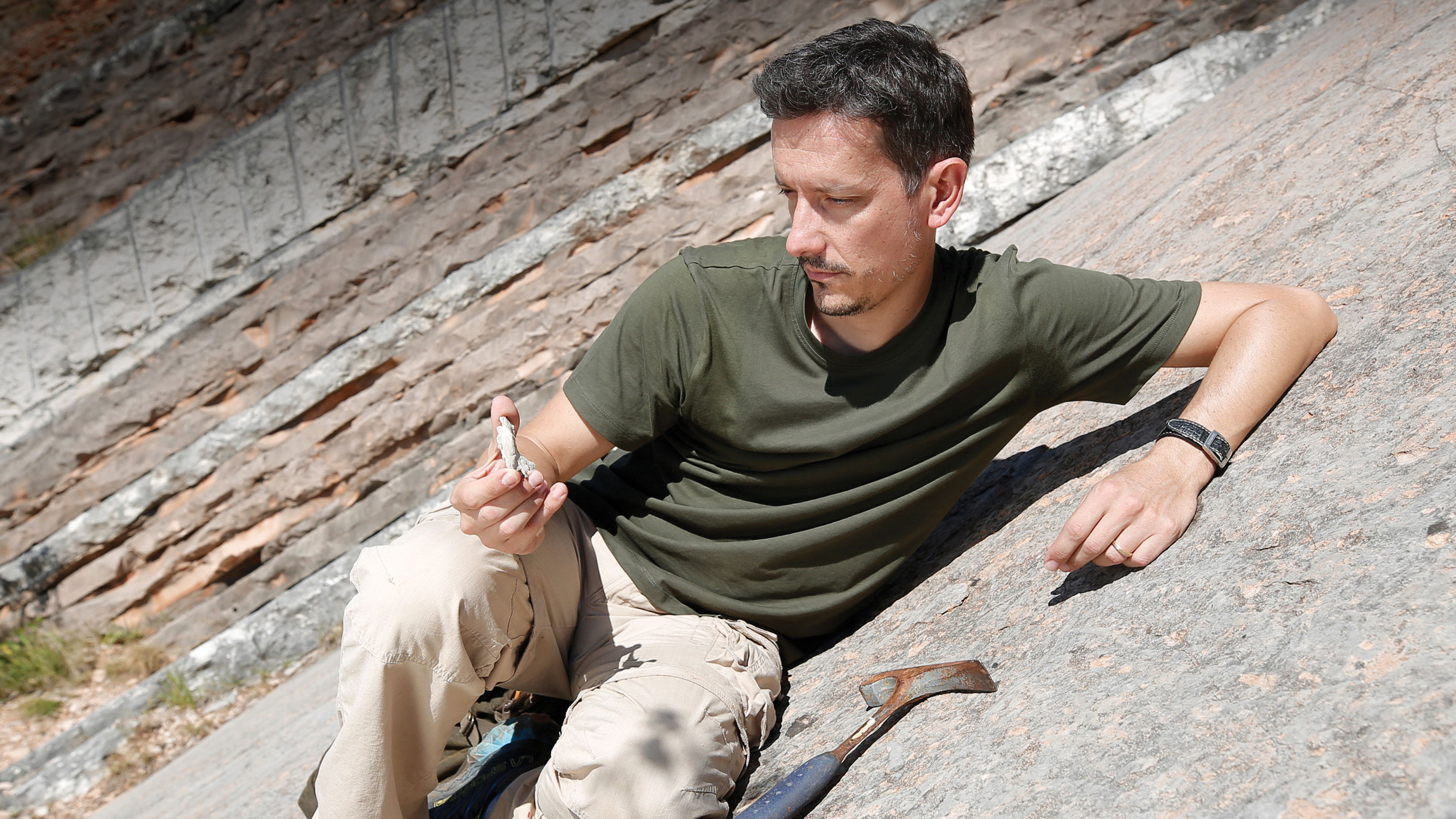 The Dinosaur Hunter Background