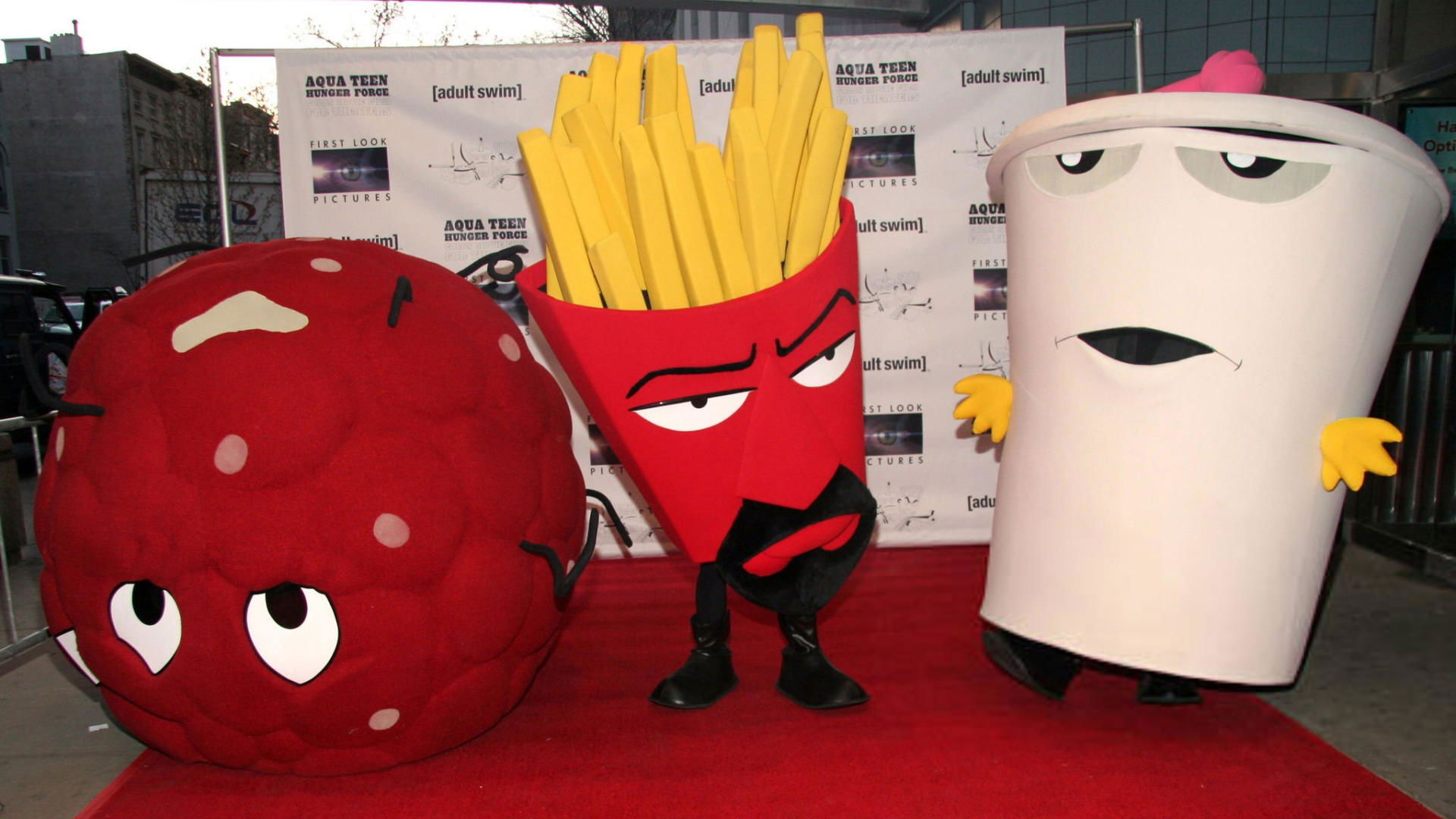 Aqua Teen Hunger Force Eighty Minutes of a Whole Nother Movie Background