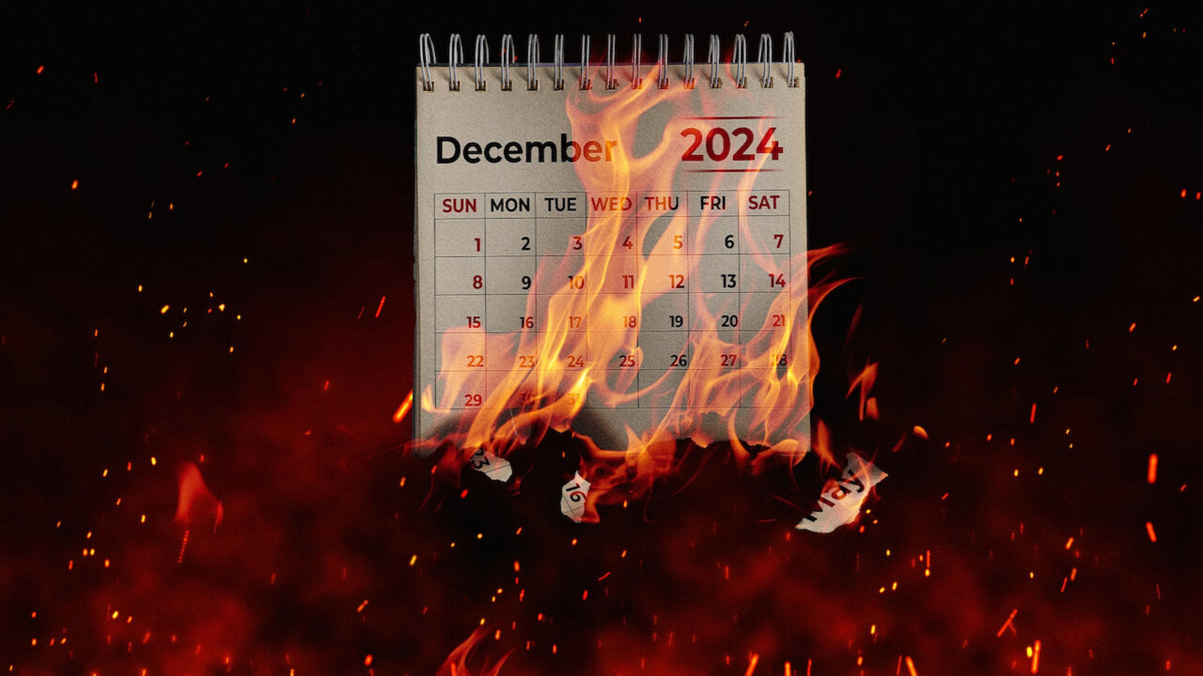 Torching 2024: A Roast of the Year Background