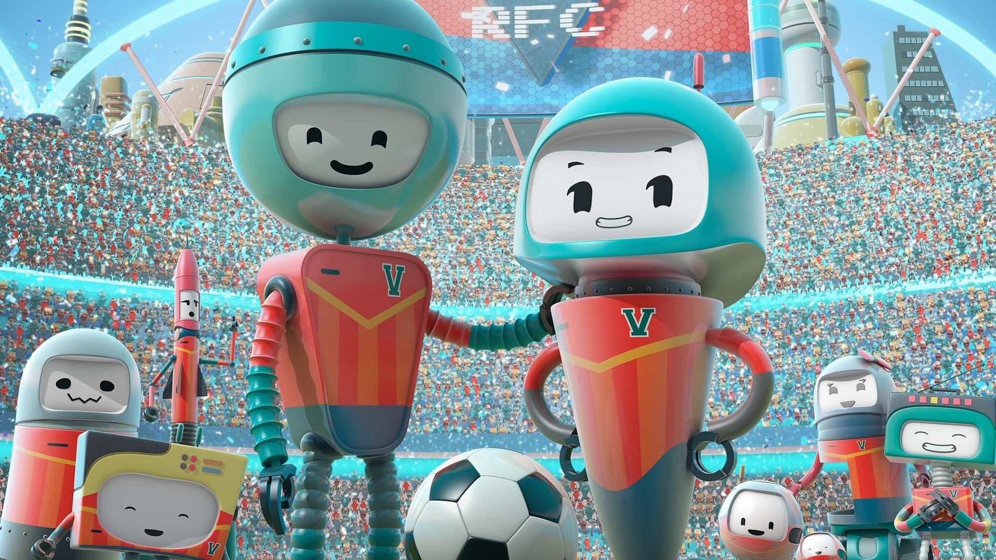 Robotia, la película Background