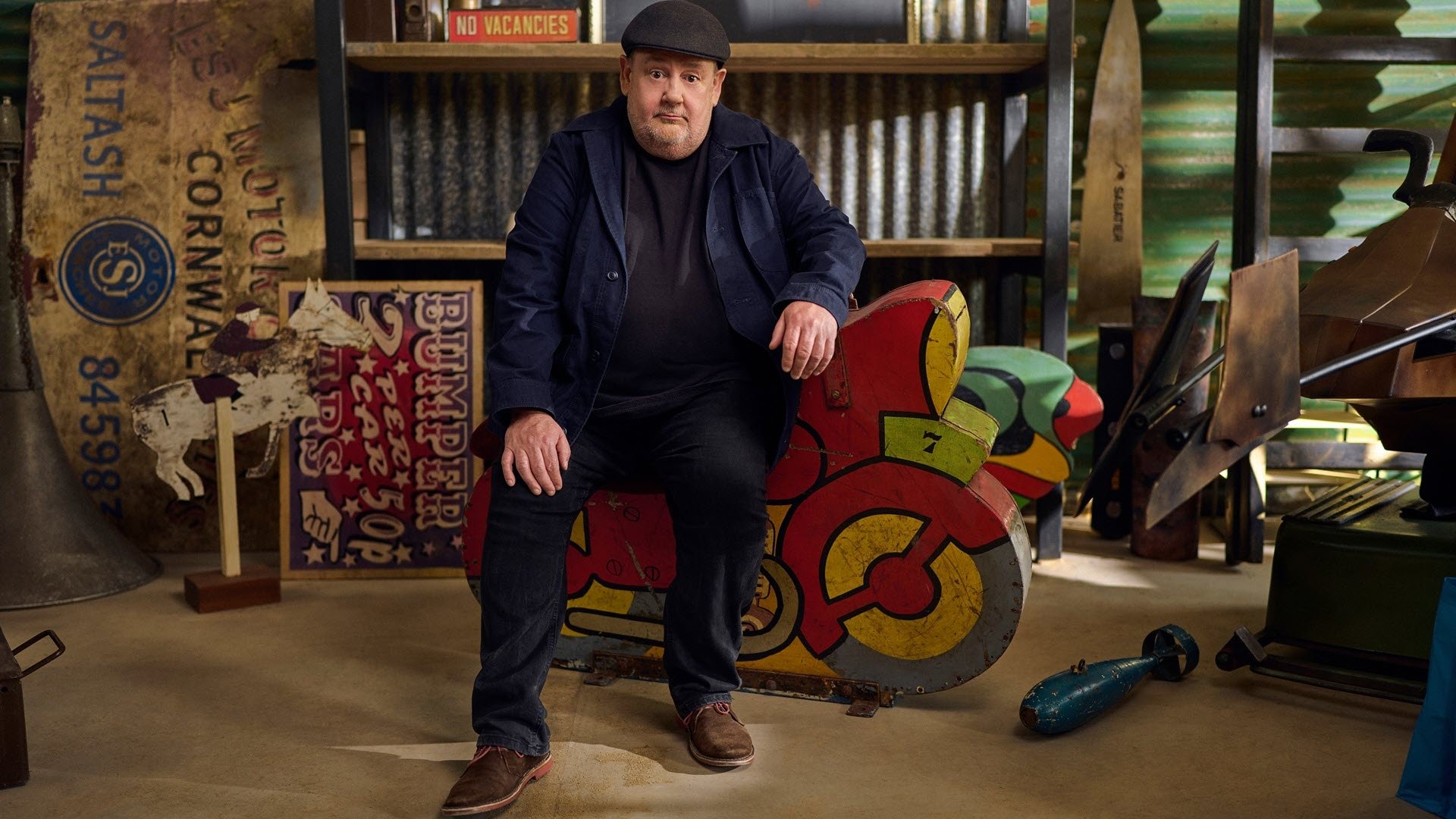 Johnny Vegas' Little Shop of Antiques Background