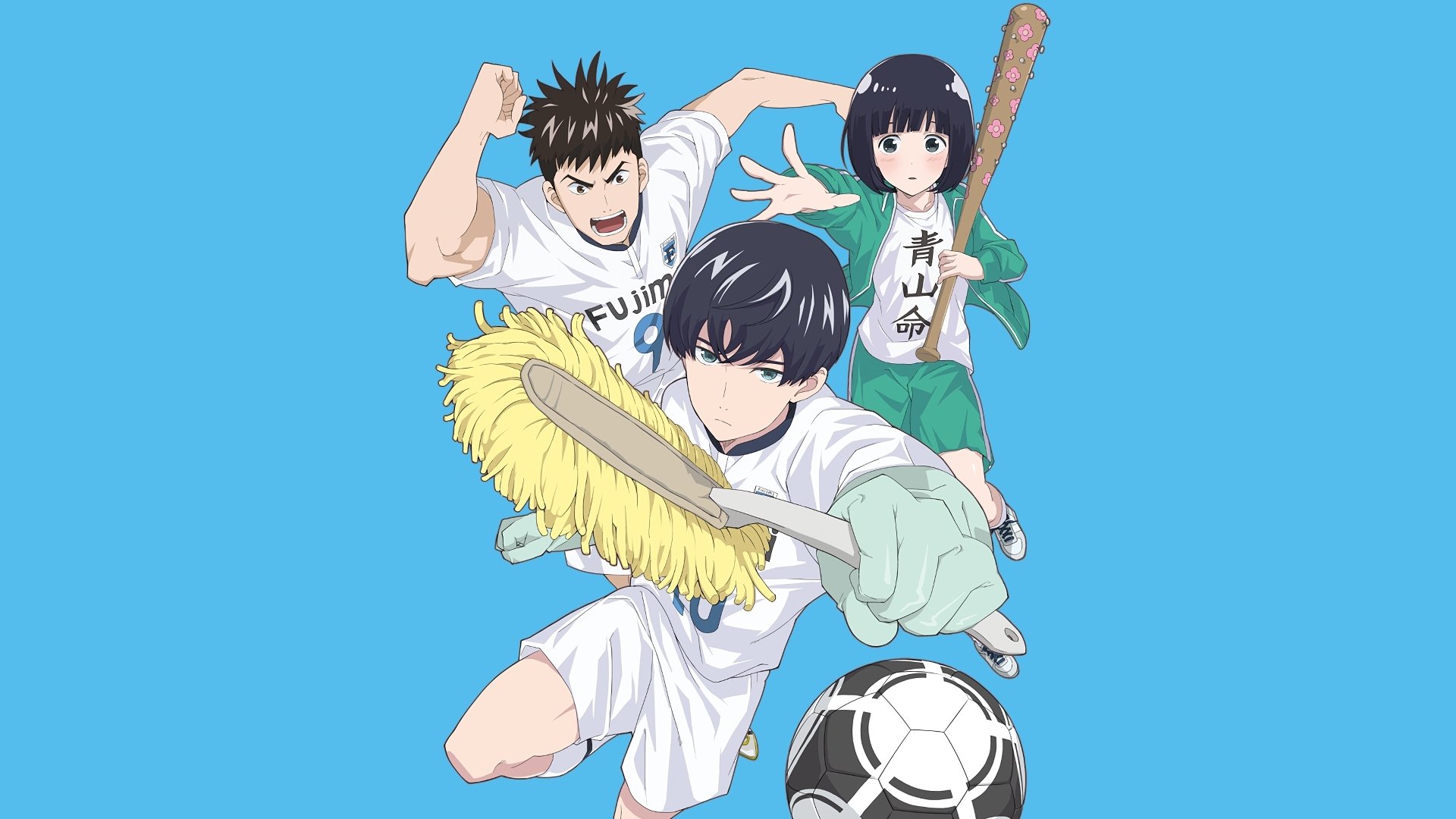 Clean Freak! Aoyama-kun Background