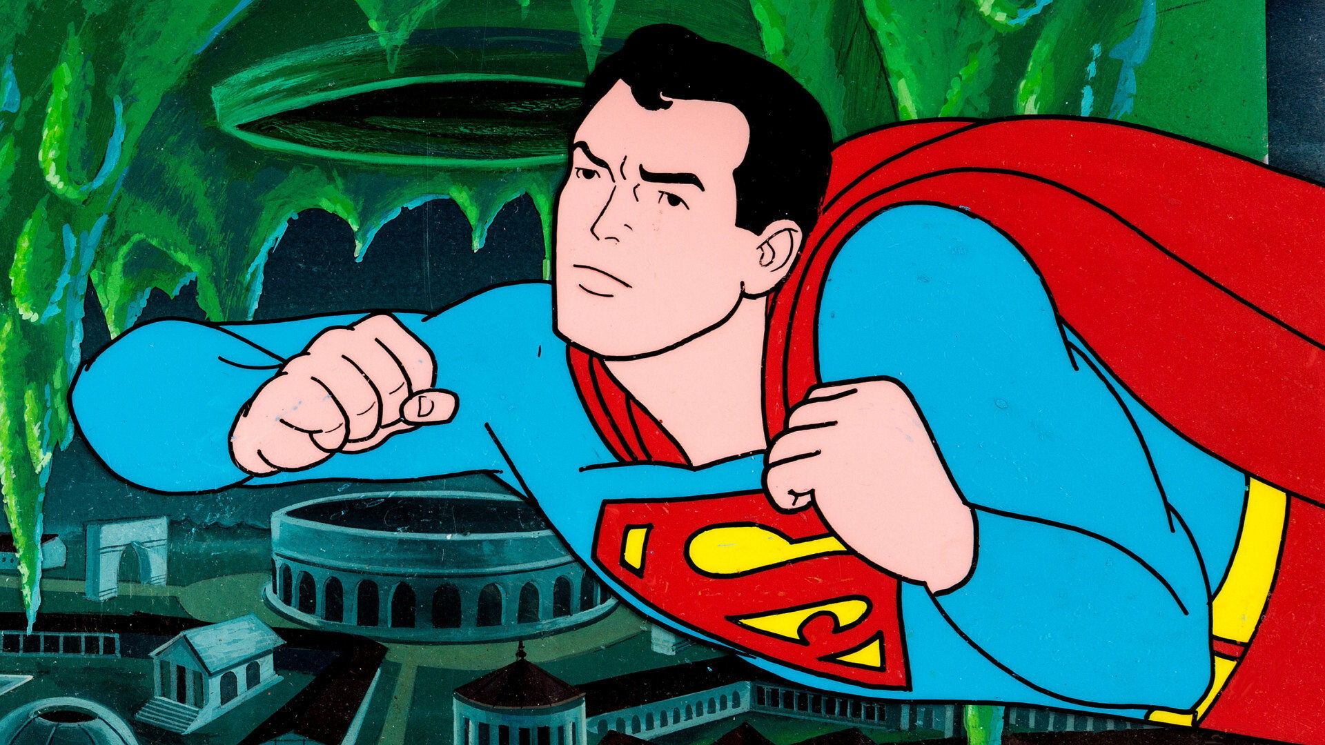 The Adventures of Superboy Background