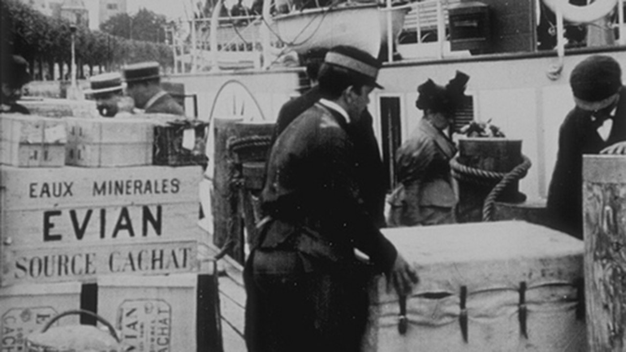 Evian: Embarquement Background