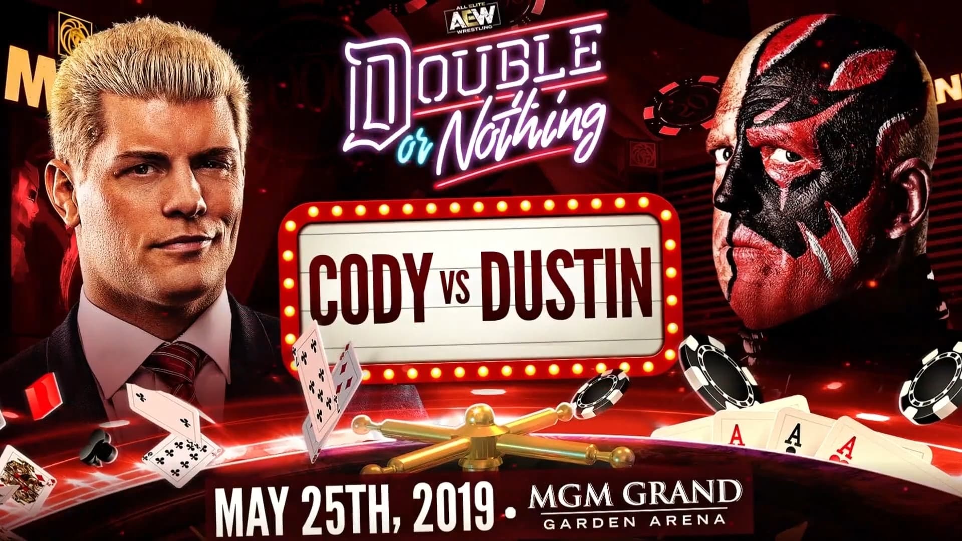 AEW Double or Nothing Background