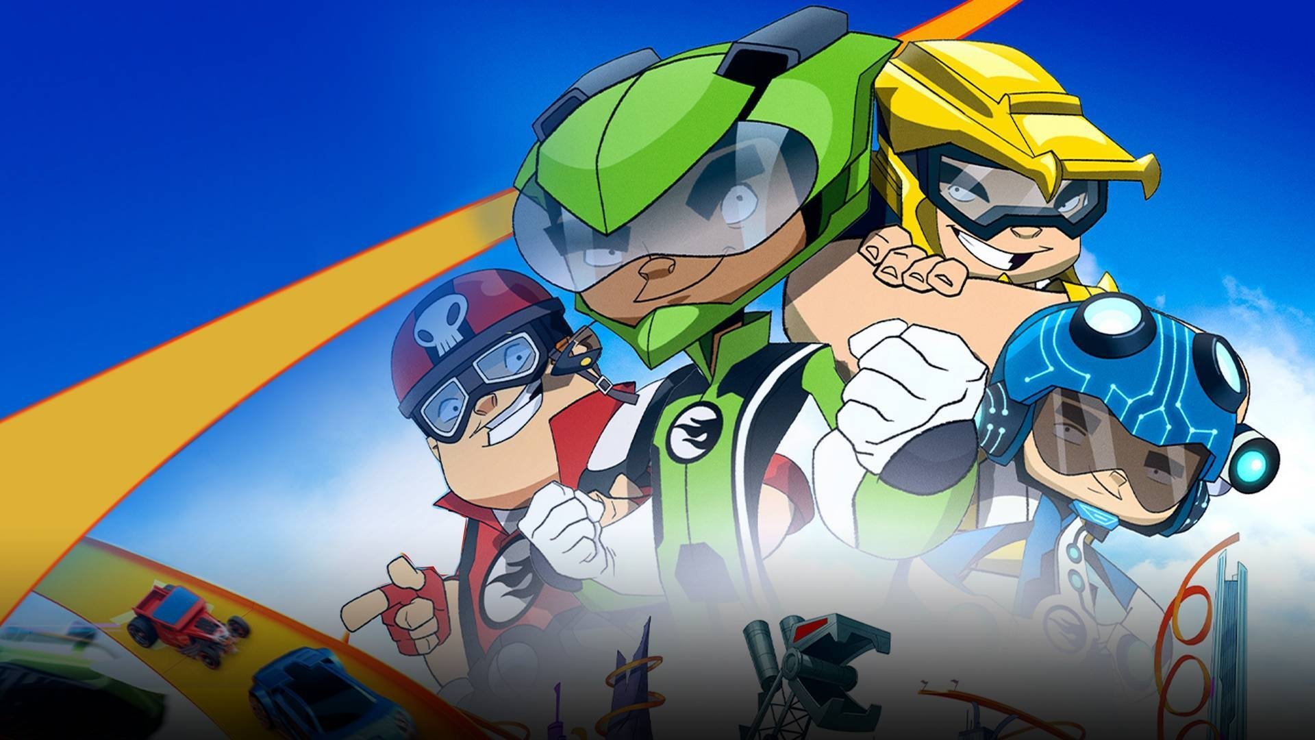 Team Hot Wheels: The Skills to Thrill Background