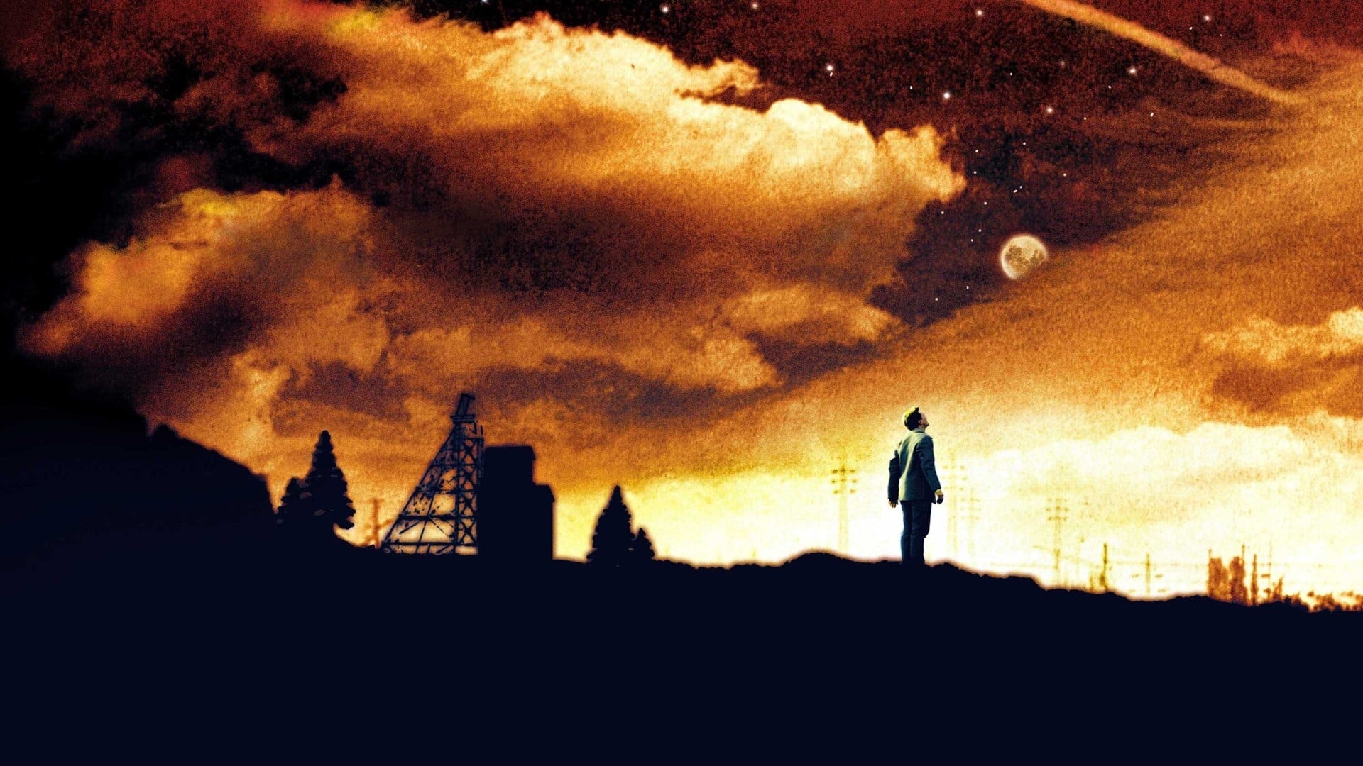 October Sky Background