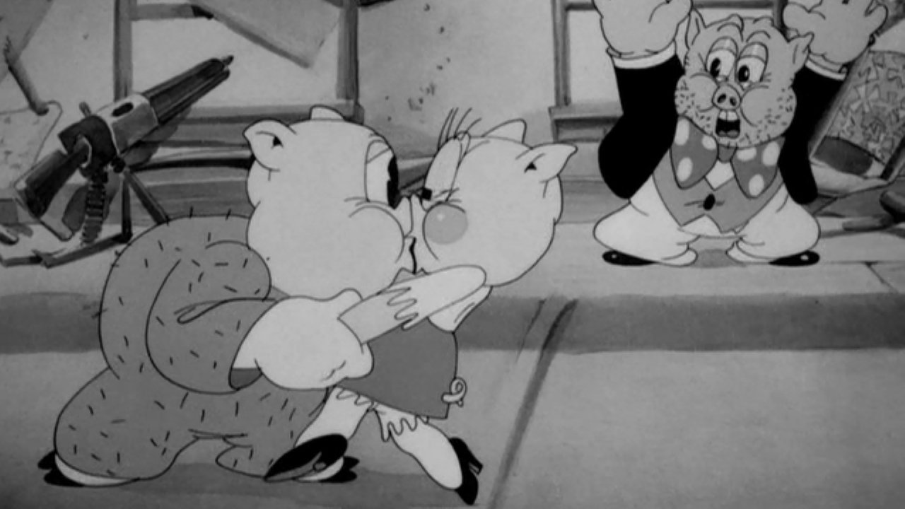 Porky's Double Trouble Background