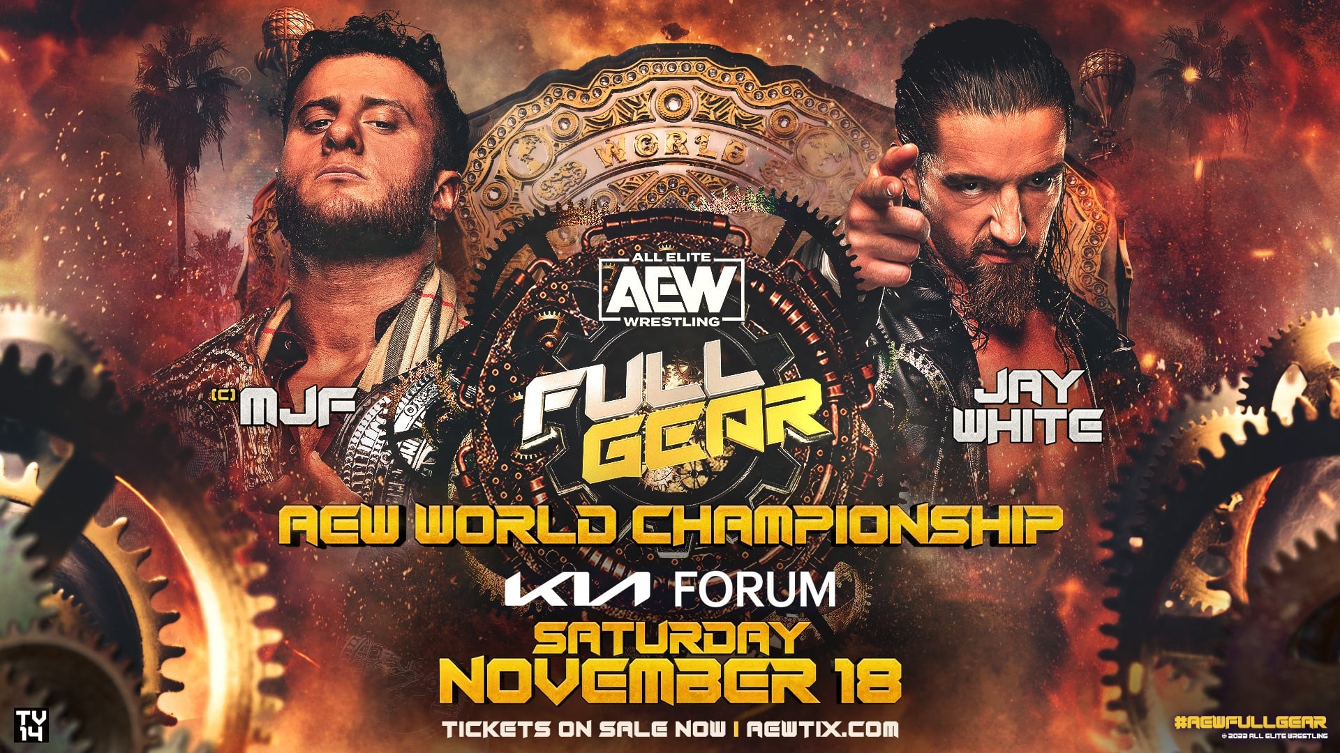 AEW: Full Gear 2023 Background