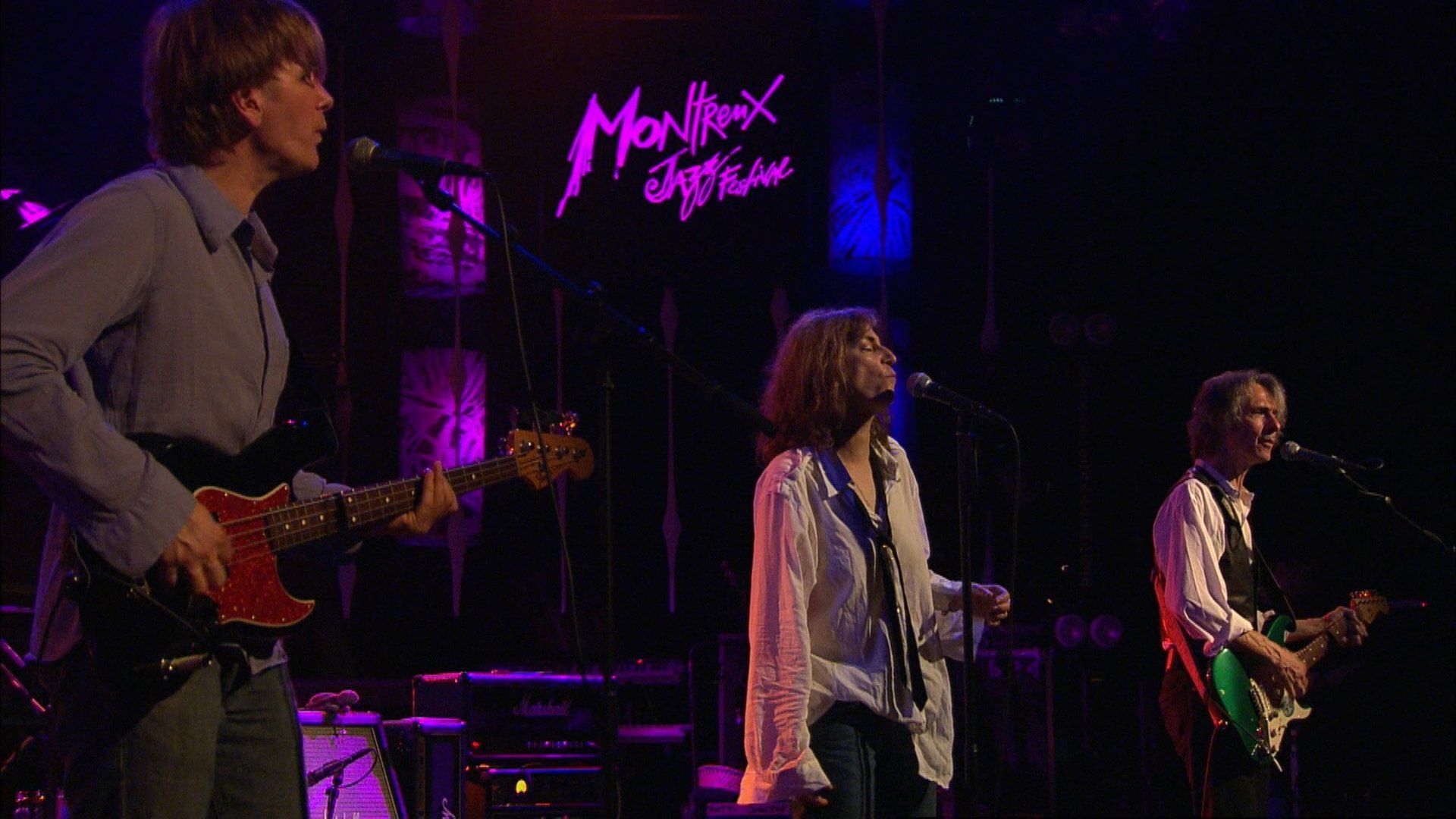 Patti Smith  - Live at Montreux 2005 Background